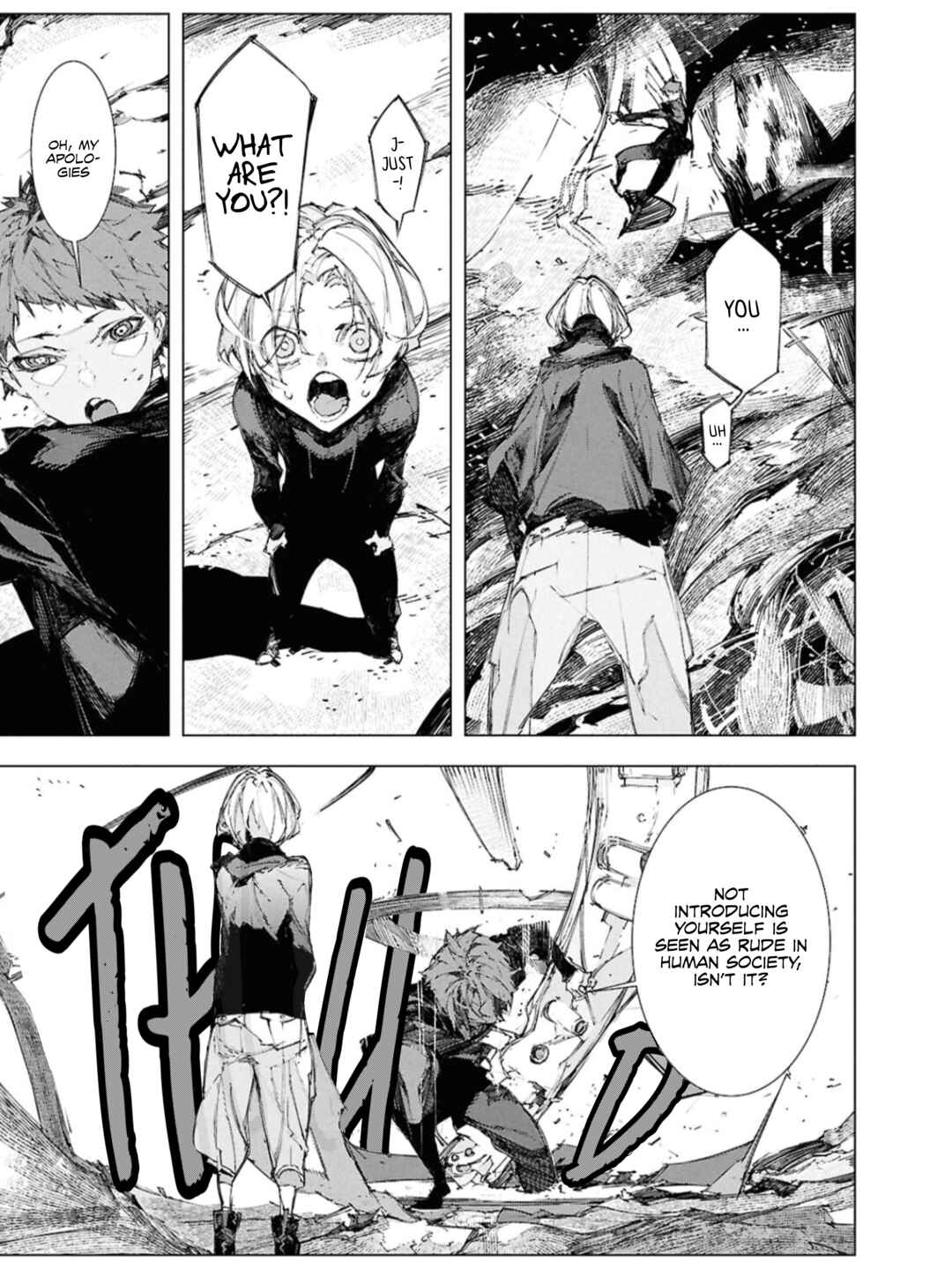 Chapter 1: Code 1: A Storm blowing through Yokohama - Page 12