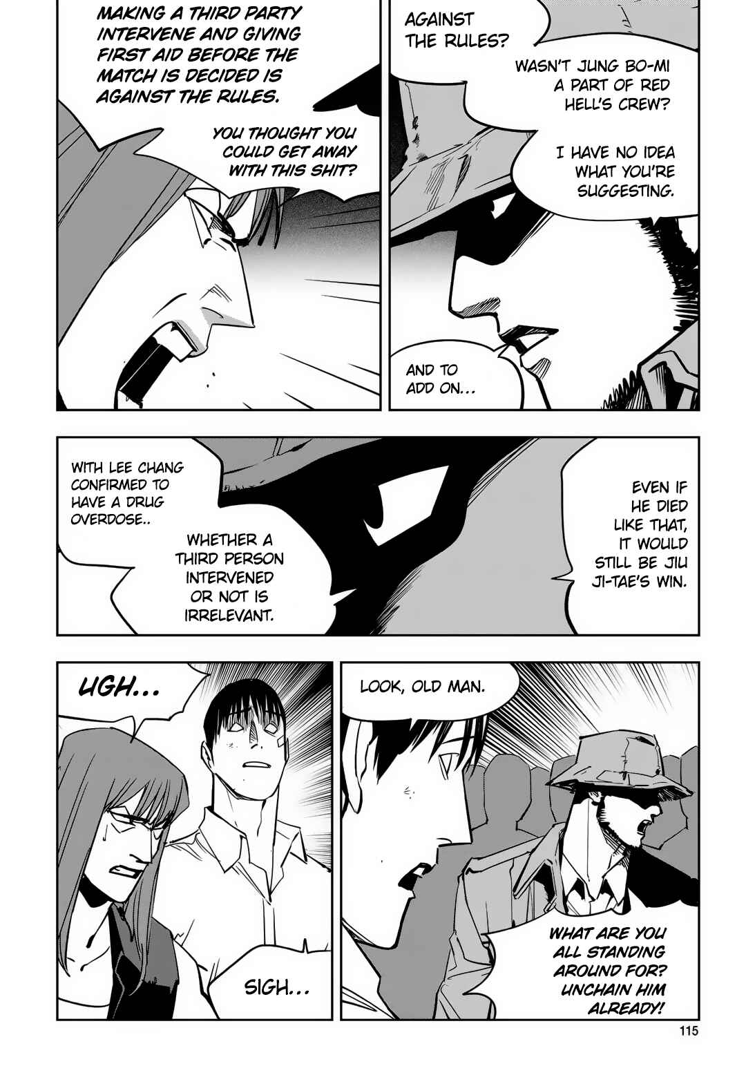 Chapter 89: Round 89: Danger Man - Page 56