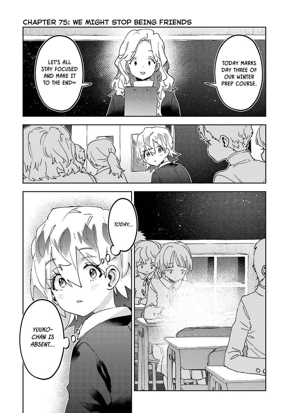 Chapter 75: We Might Stop Being Friends - Page 1