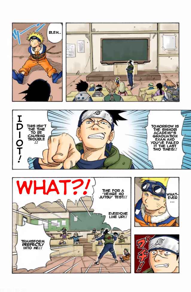 Chapter 1: Naruto Uzumaki!! - Page 8