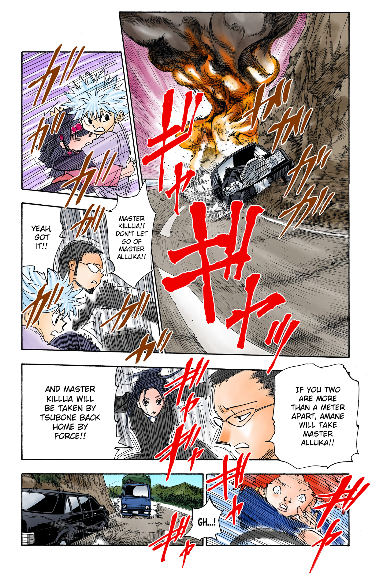 Halaman dari HUNTER x HUNTER (Official Colored) Chapter 326