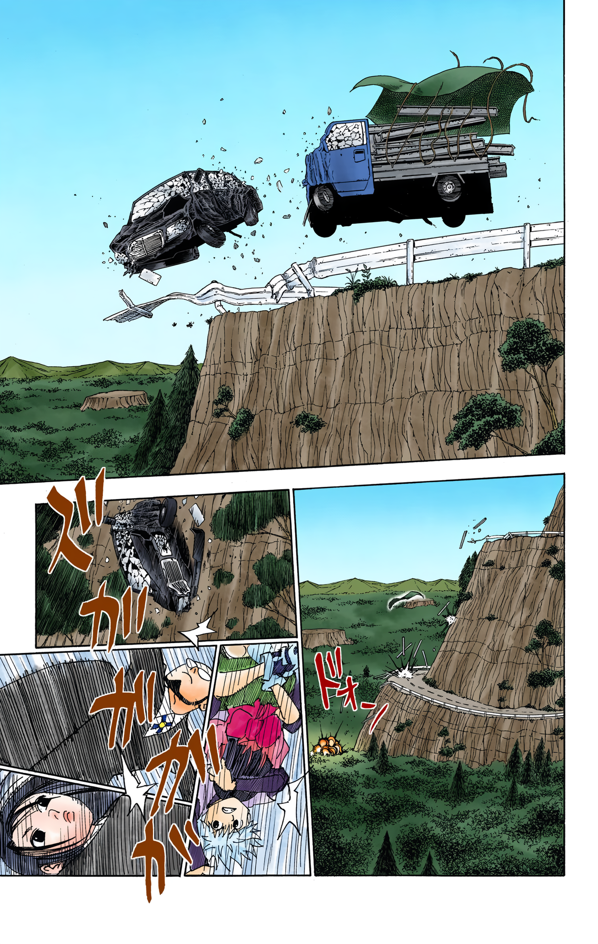 Halaman dari HUNTER x HUNTER (Official Colored) Chapter 326