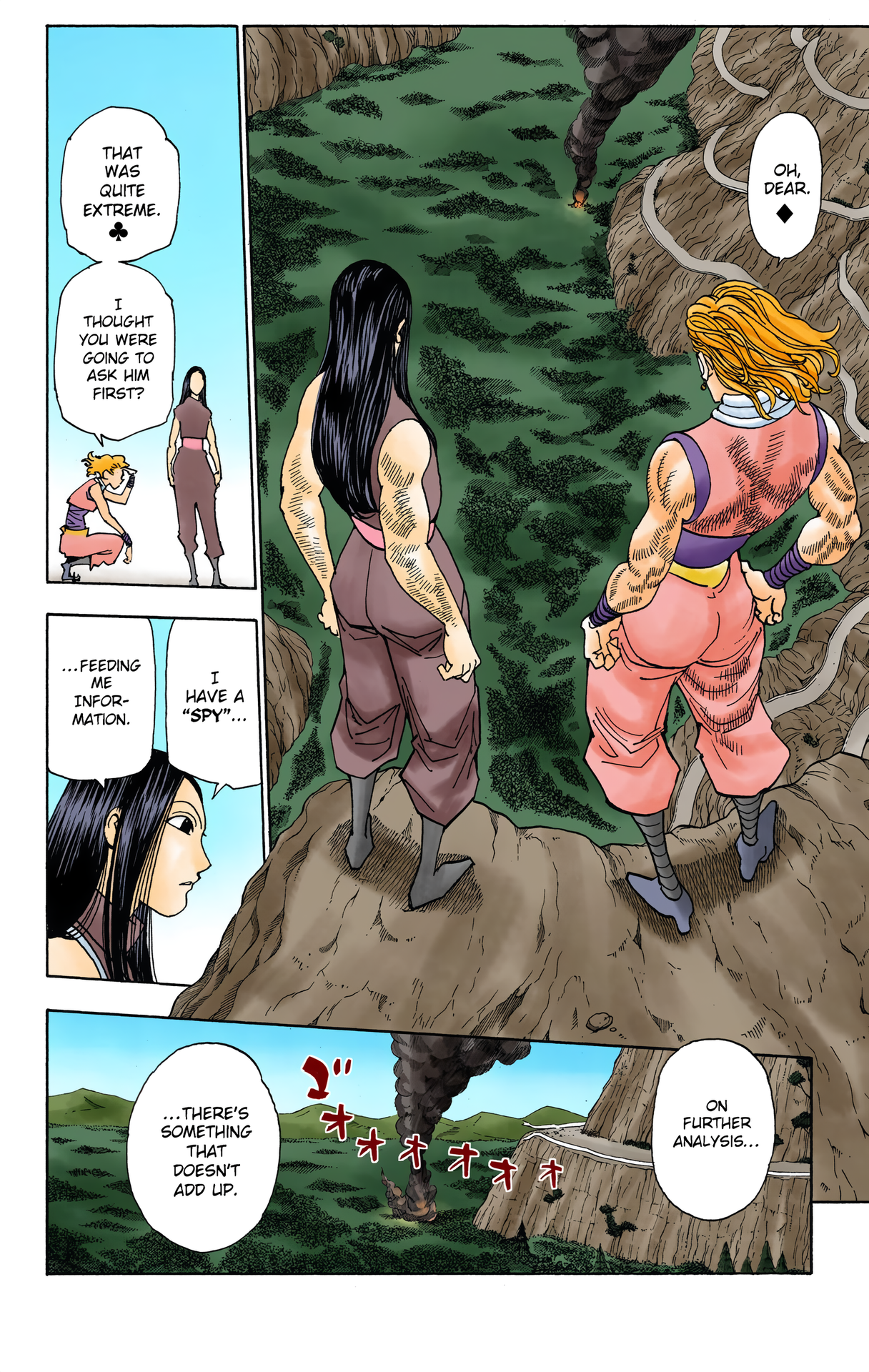 Halaman dari HUNTER x HUNTER (Official Colored) Chapter 326