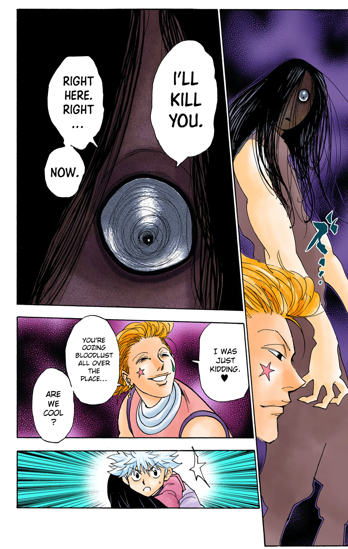 Halaman dari HUNTER x HUNTER (Official Colored) Chapter 326