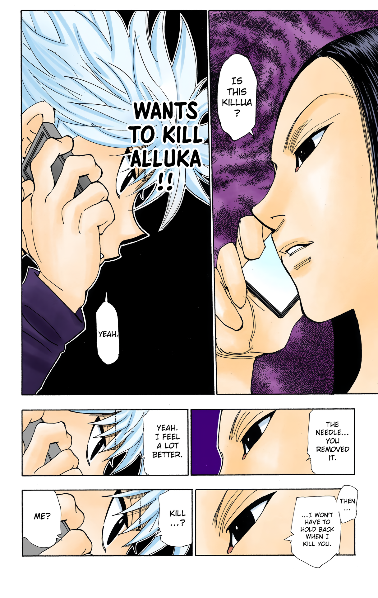 Halaman dari HUNTER x HUNTER (Official Colored) Chapter 326
