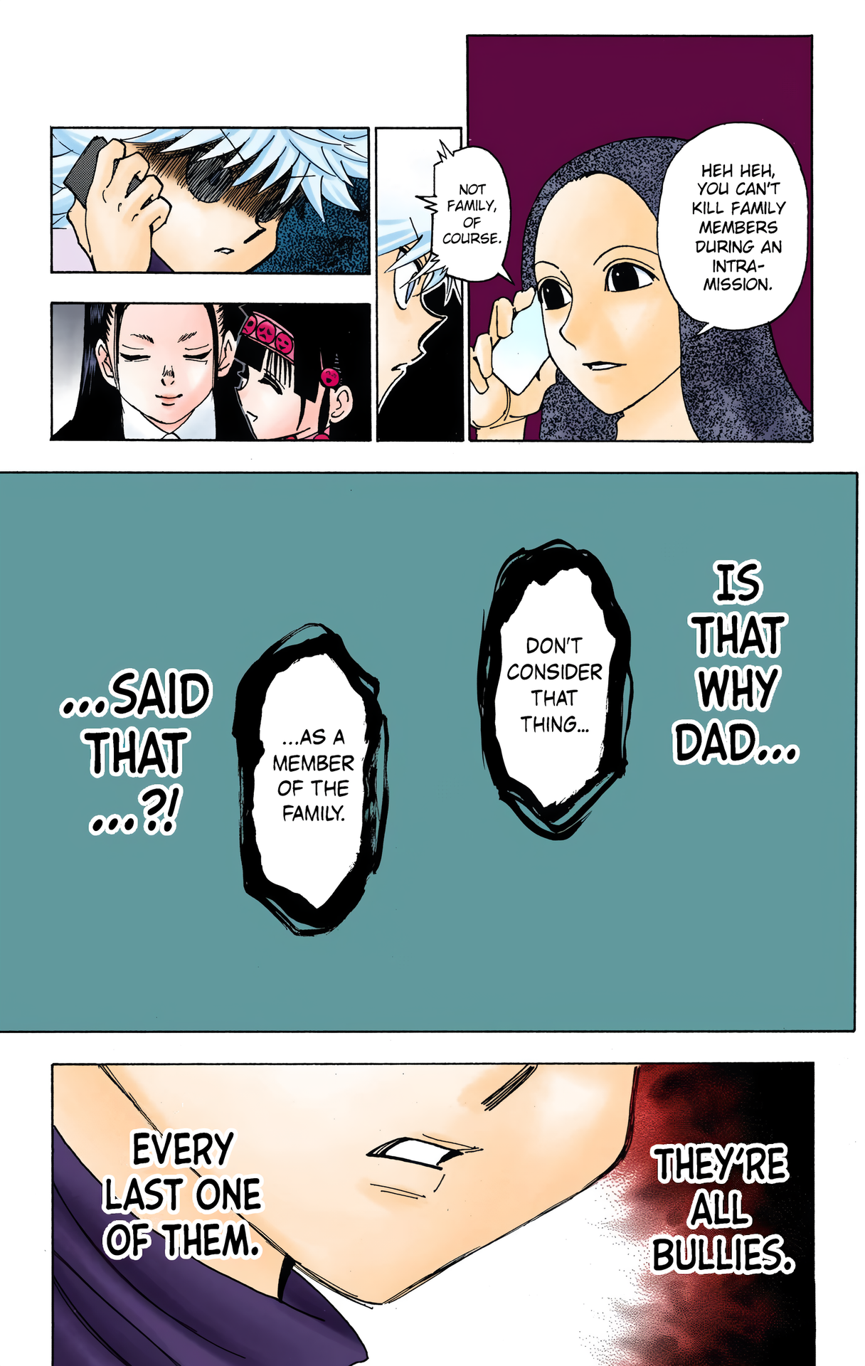 Halaman dari HUNTER x HUNTER (Official Colored) Chapter 326