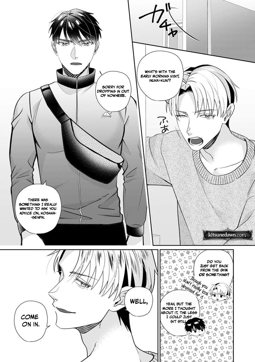 Ijiwaru Senpai to Ookina Kouhai ni Hasamare Douji Zeme!?: Ue mo Shita mo Issho ni Ijirare Torotoro ni Chapter 5 Page 6