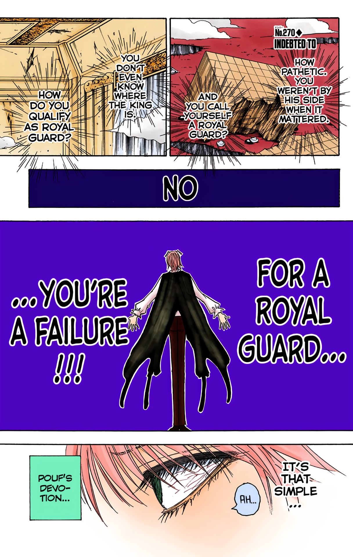Halaman dari HUNTER x HUNTER (Official Colored) Chapter 270