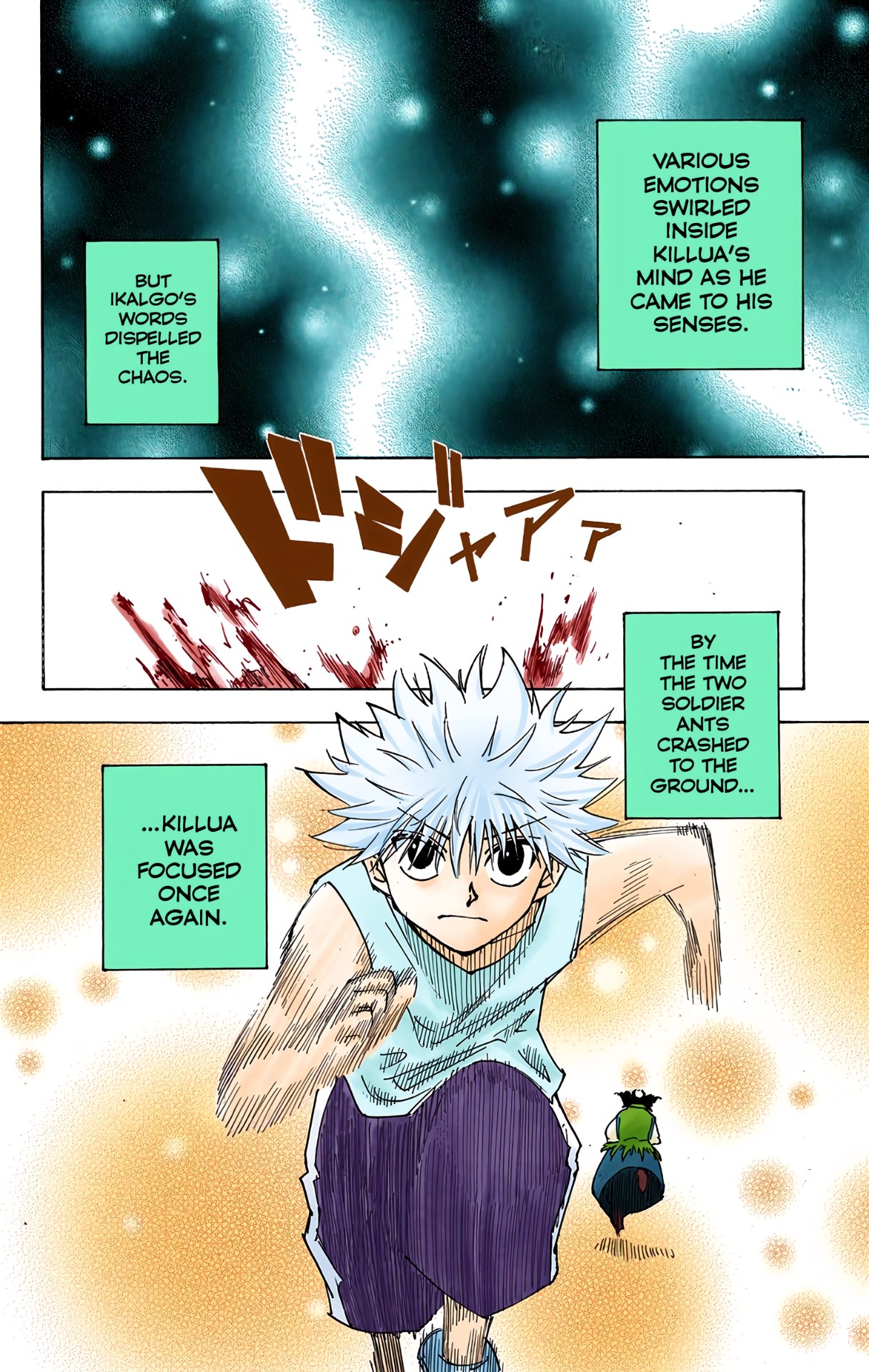 Halaman dari HUNTER x HUNTER (Official Colored) Chapter 270
