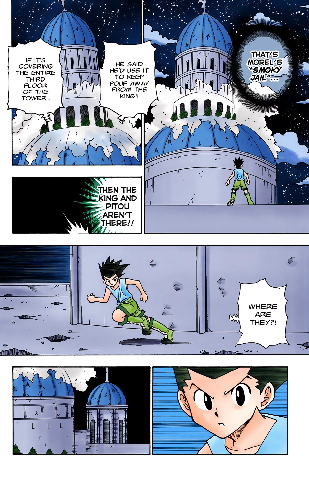 Halaman dari HUNTER x HUNTER (Official Colored) Chapter 270