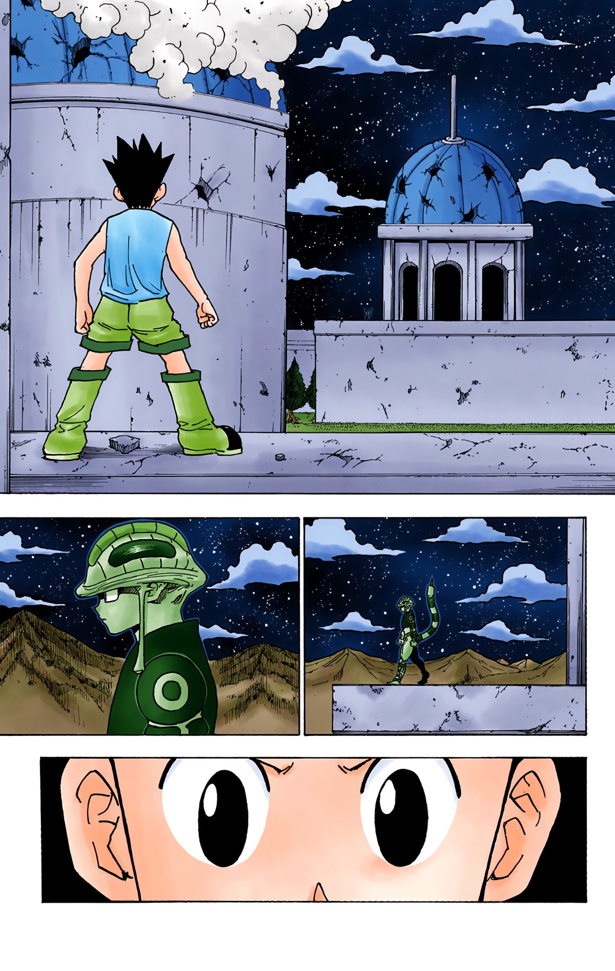 Halaman dari HUNTER x HUNTER (Official Colored) Chapter 270