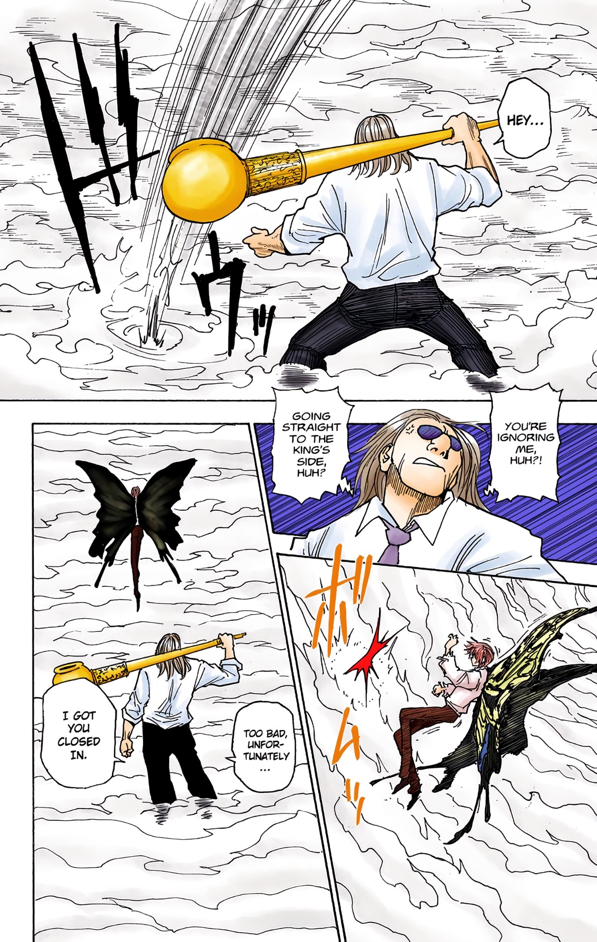 Halaman dari HUNTER x HUNTER (Official Colored) Chapter 270