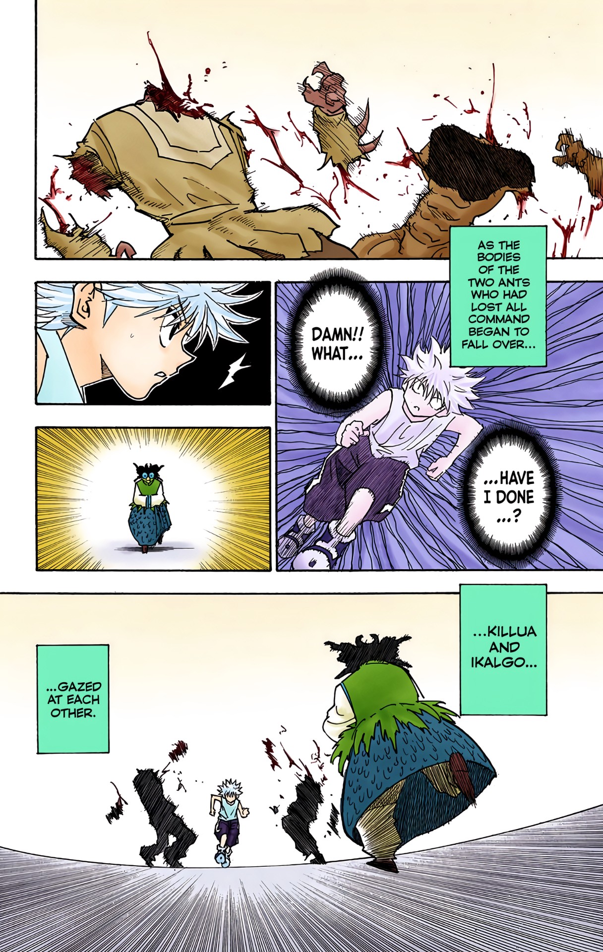 Halaman dari HUNTER x HUNTER (Official Colored) Chapter 270