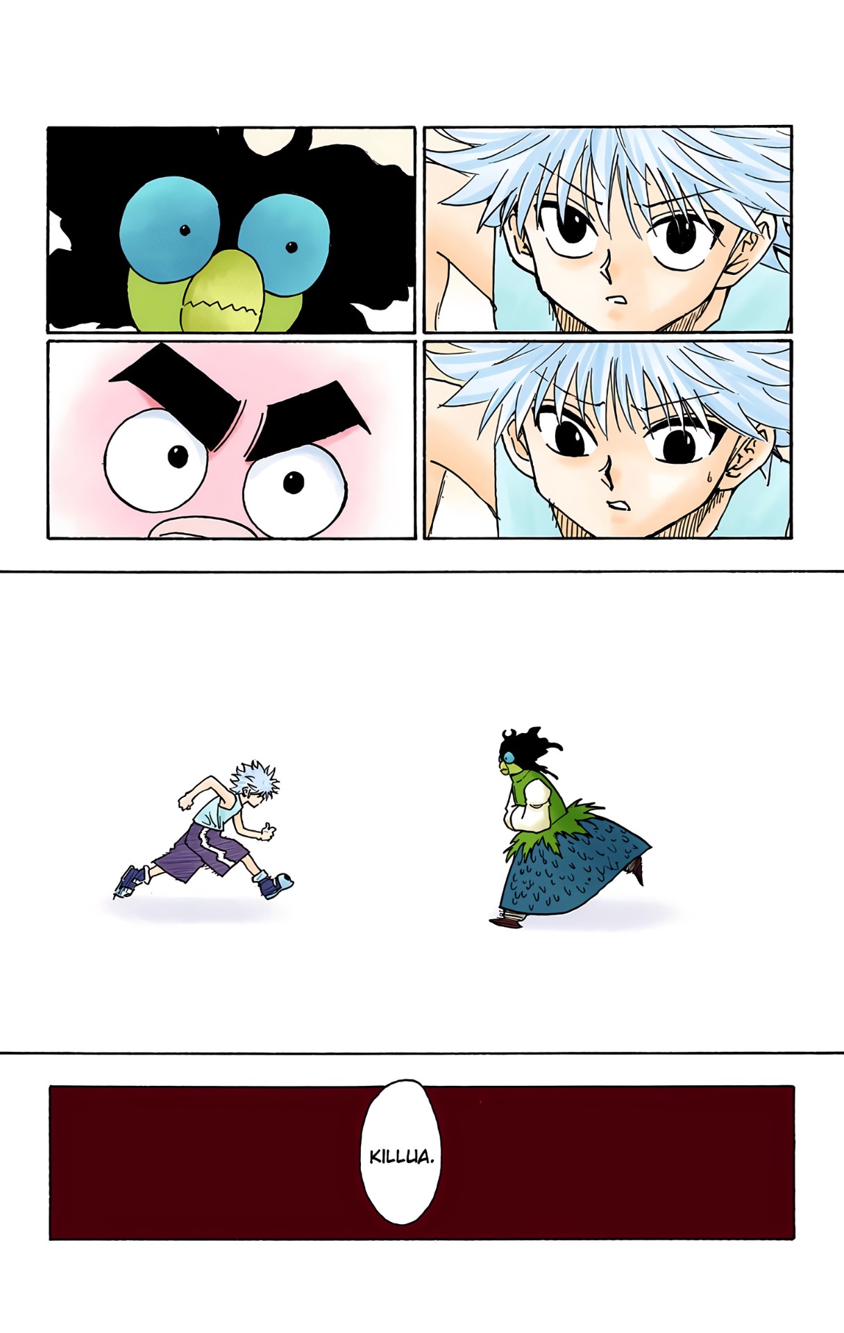 Halaman dari HUNTER x HUNTER (Official Colored) Chapter 270