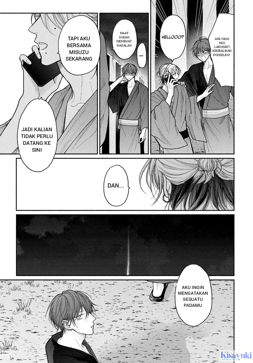 Tamaranai no wa Koi nano ka Chapter 24 - halaman 35