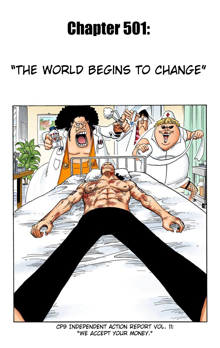 Halaman dari One Piece (Official Colored) Chapter 501