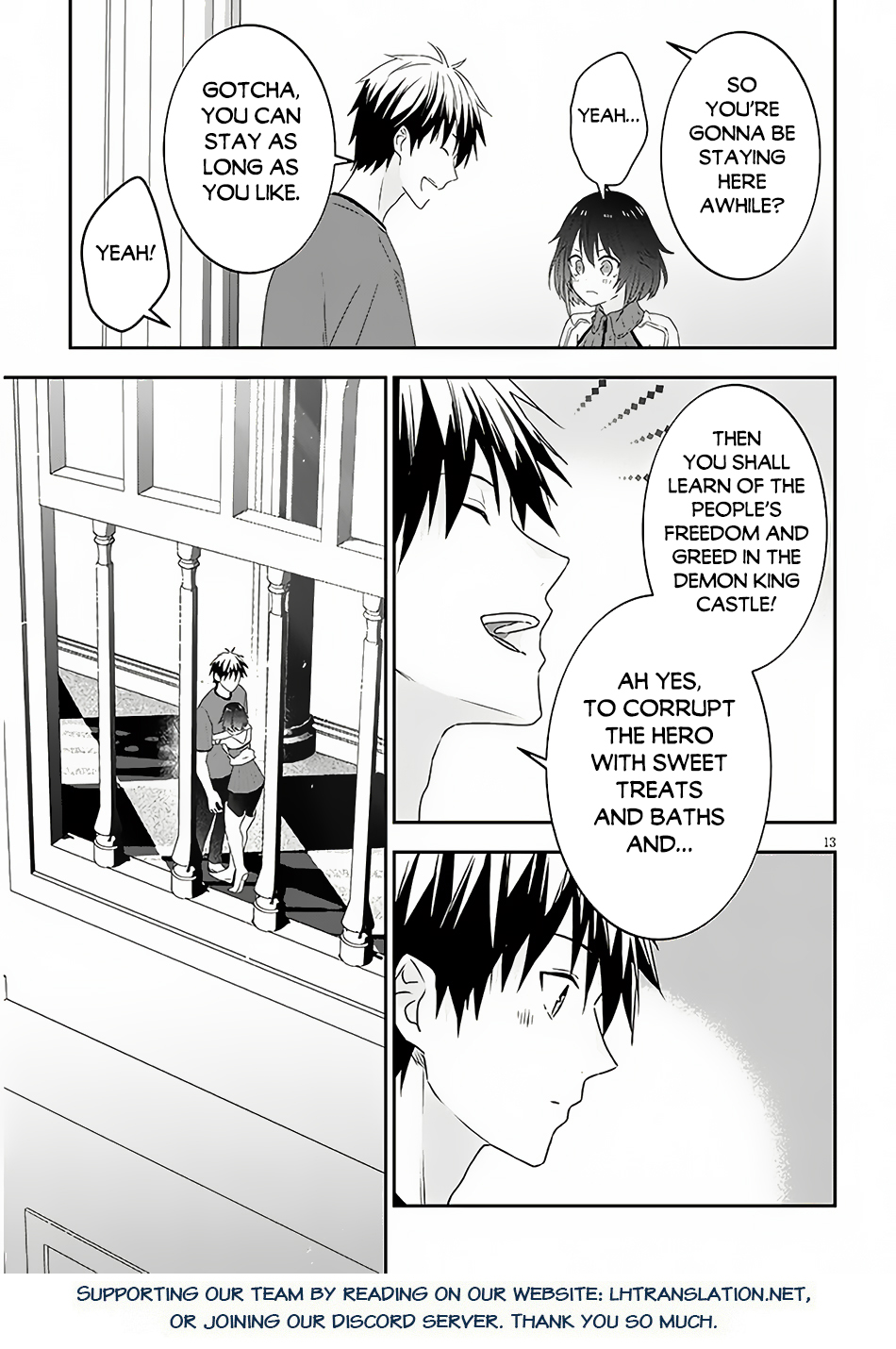 Halaman dari Maou ni Natta node, Dungeon Tsukutte Jingai Musume to Honobono Suru Chapter 70.1