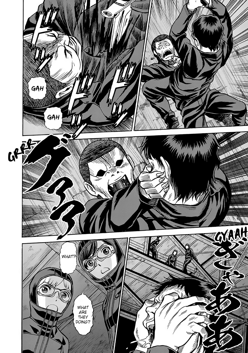 Halaman dari Dance in the Vampire Bund A.S.O. Chapter 28