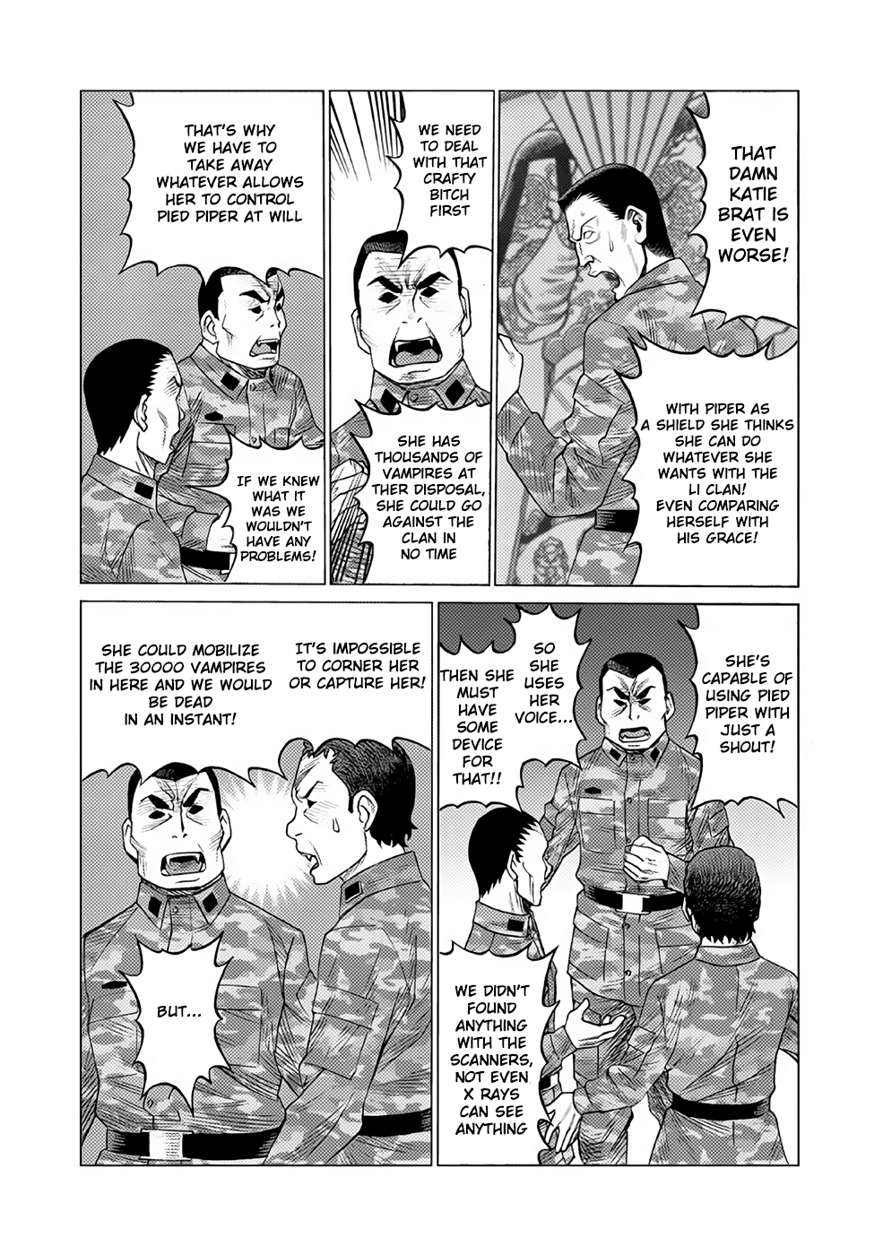 Halaman dari Dance in the Vampire Bund A.S.O. Chapter 28