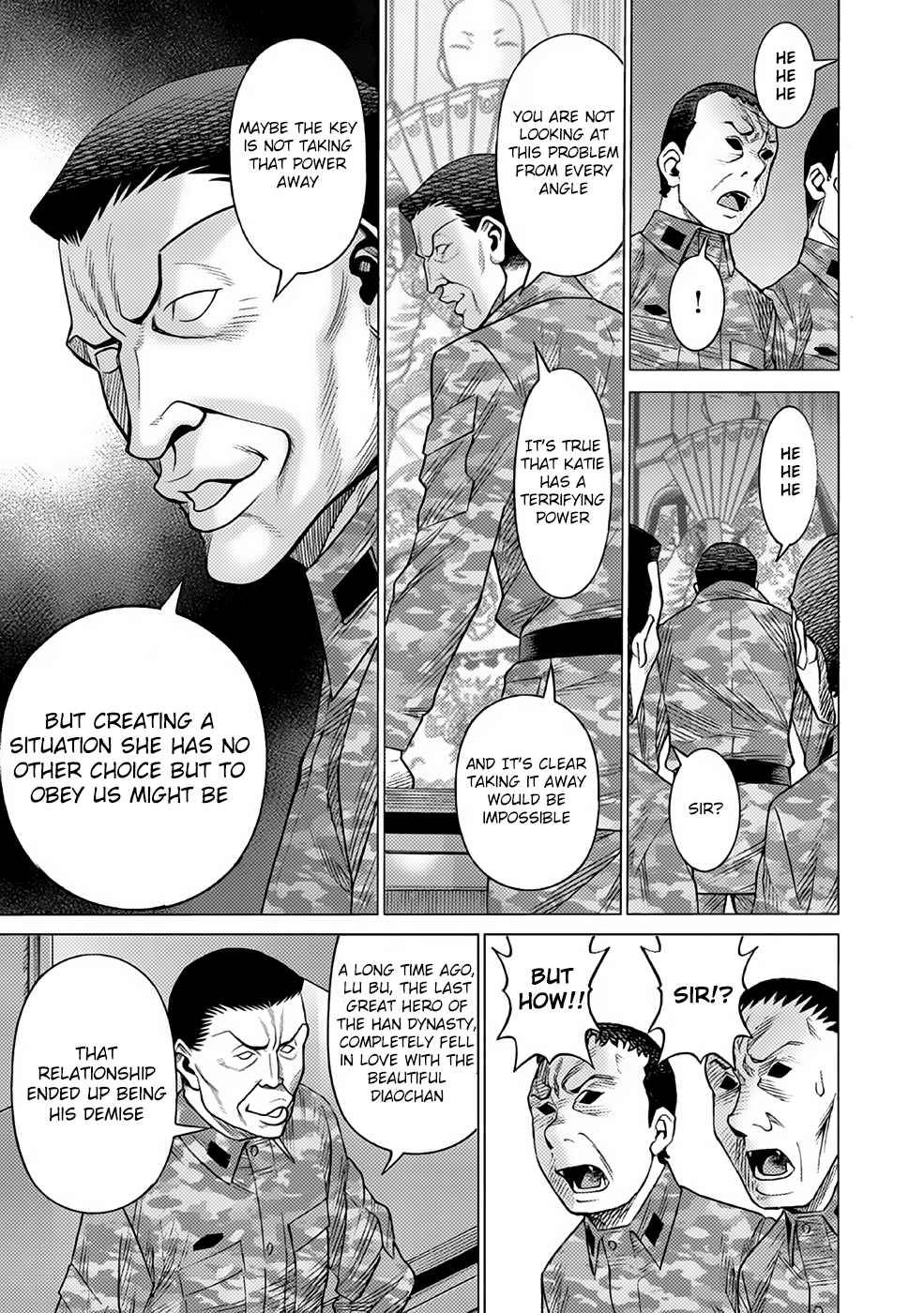 Halaman dari Dance in the Vampire Bund A.S.O. Chapter 28