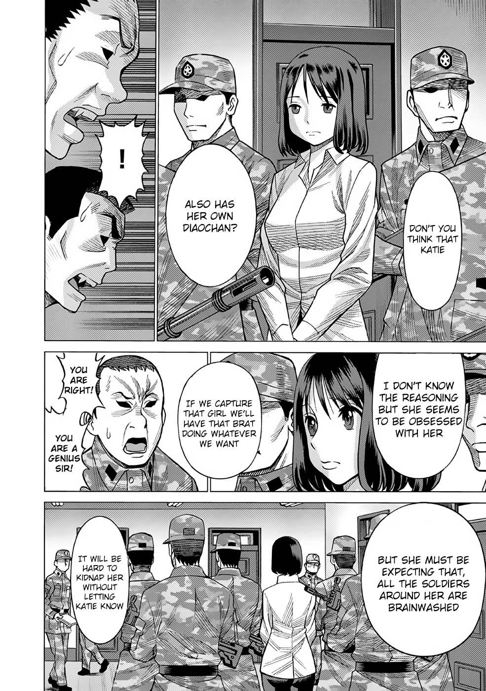 Halaman dari Dance in the Vampire Bund A.S.O. Chapter 28