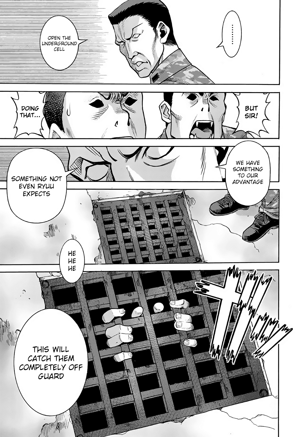 Halaman dari Dance in the Vampire Bund A.S.O. Chapter 28