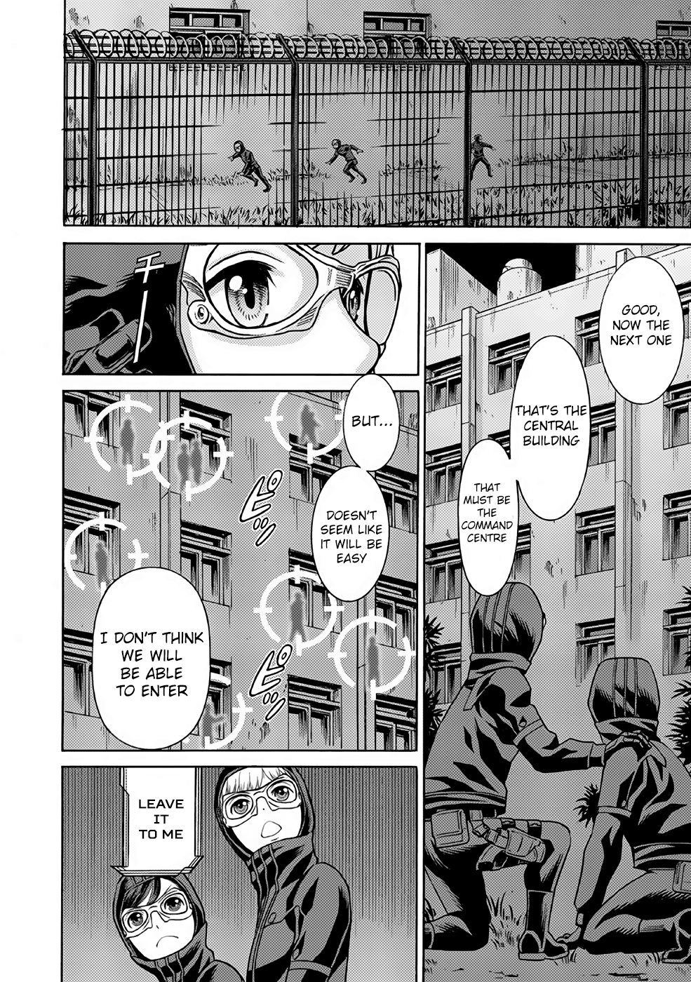 Halaman dari Dance in the Vampire Bund A.S.O. Chapter 28