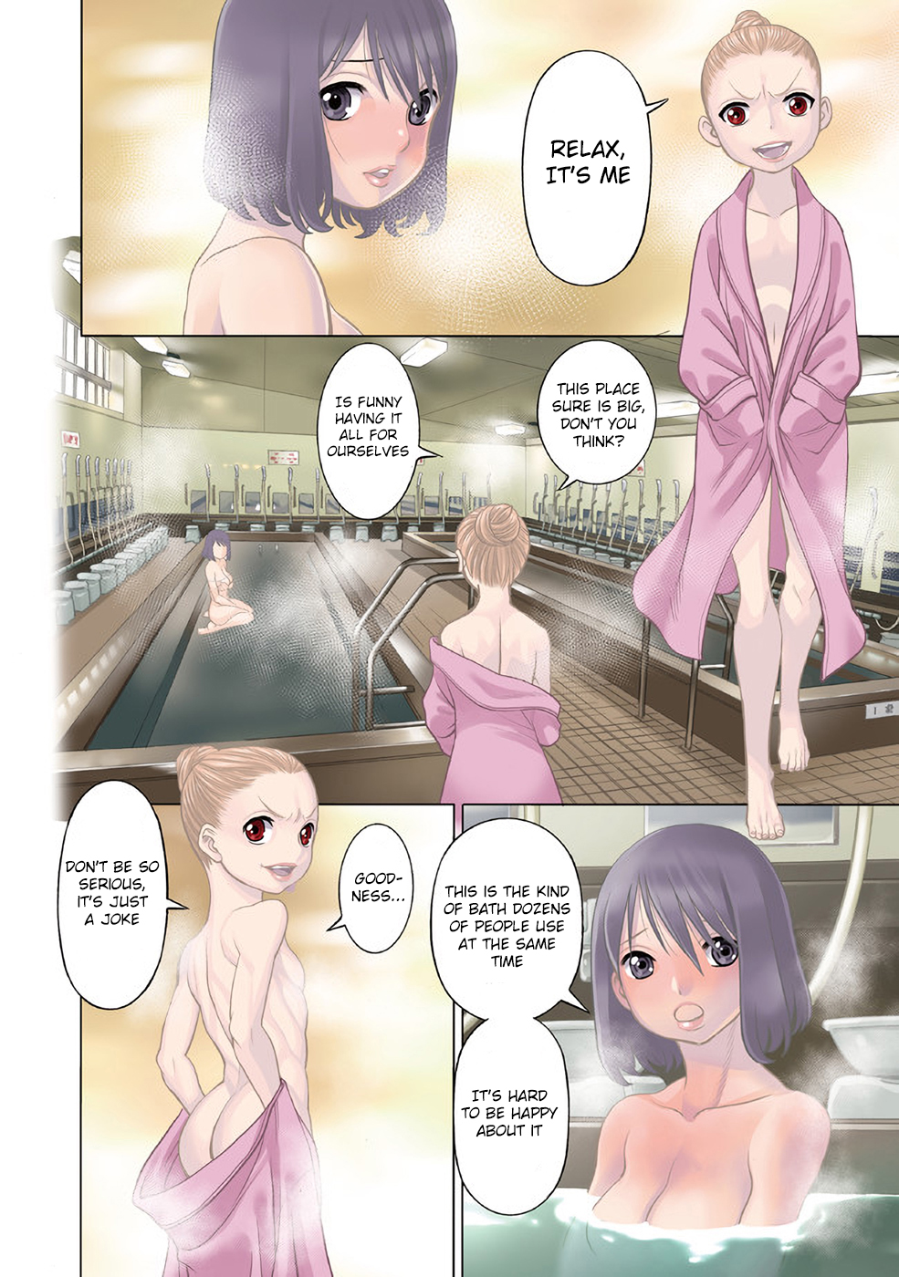 Halaman dari Dance in the Vampire Bund A.S.O. Chapter 28