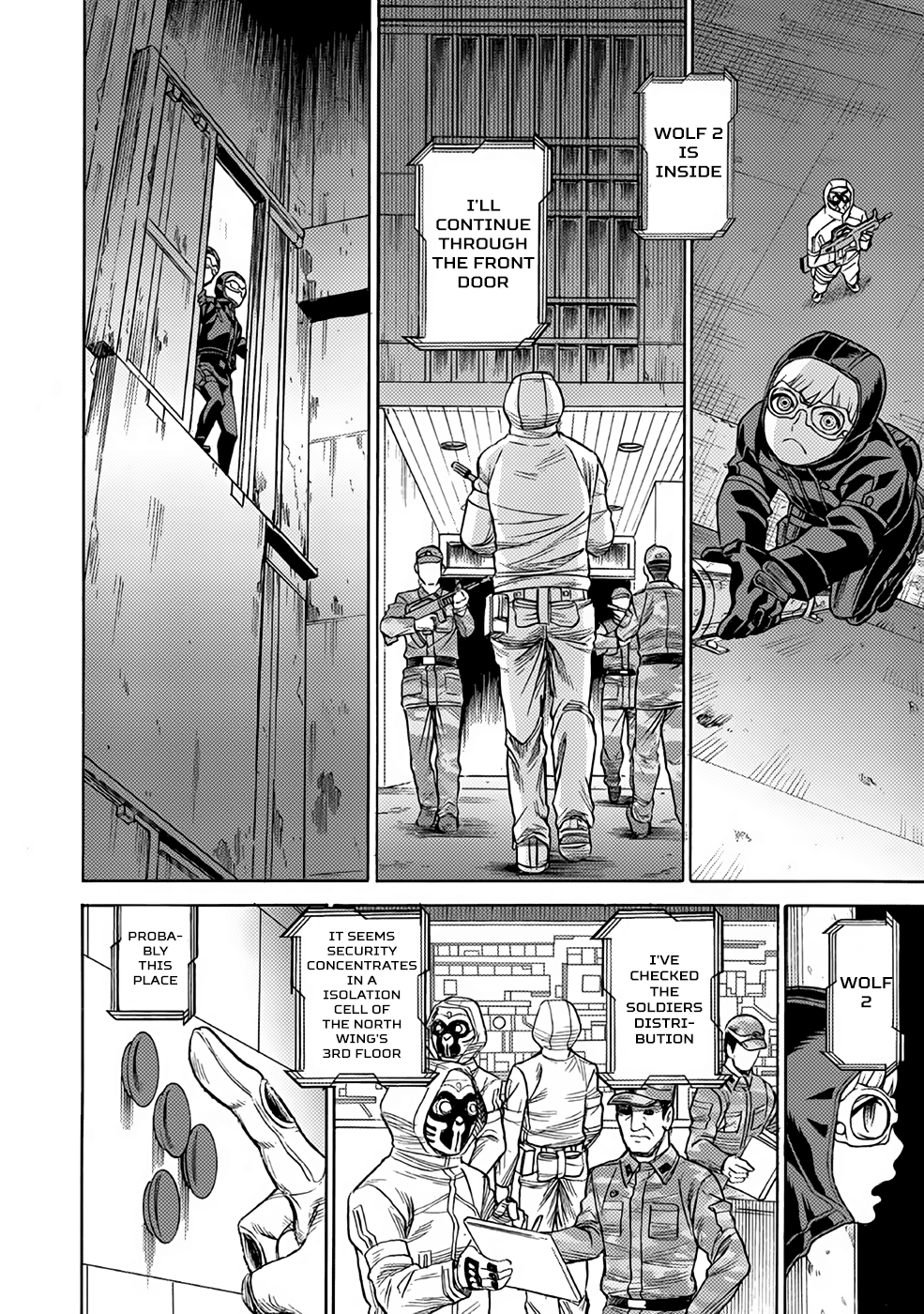 Halaman dari Dance in the Vampire Bund A.S.O. Chapter 28