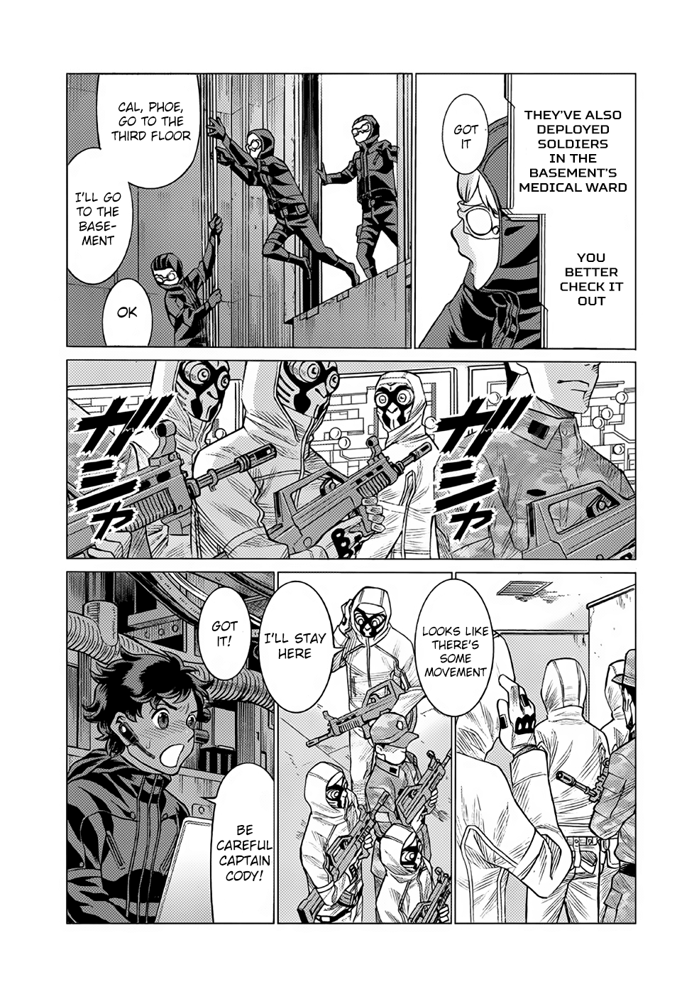 Halaman dari Dance in the Vampire Bund A.S.O. Chapter 28