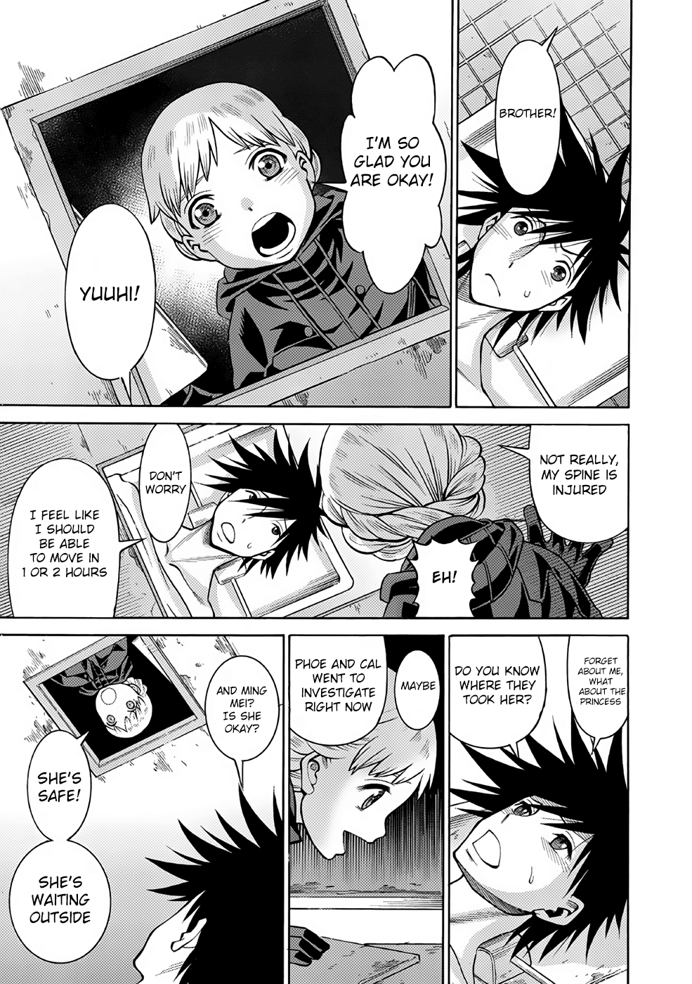 Halaman dari Dance in the Vampire Bund A.S.O. Chapter 28