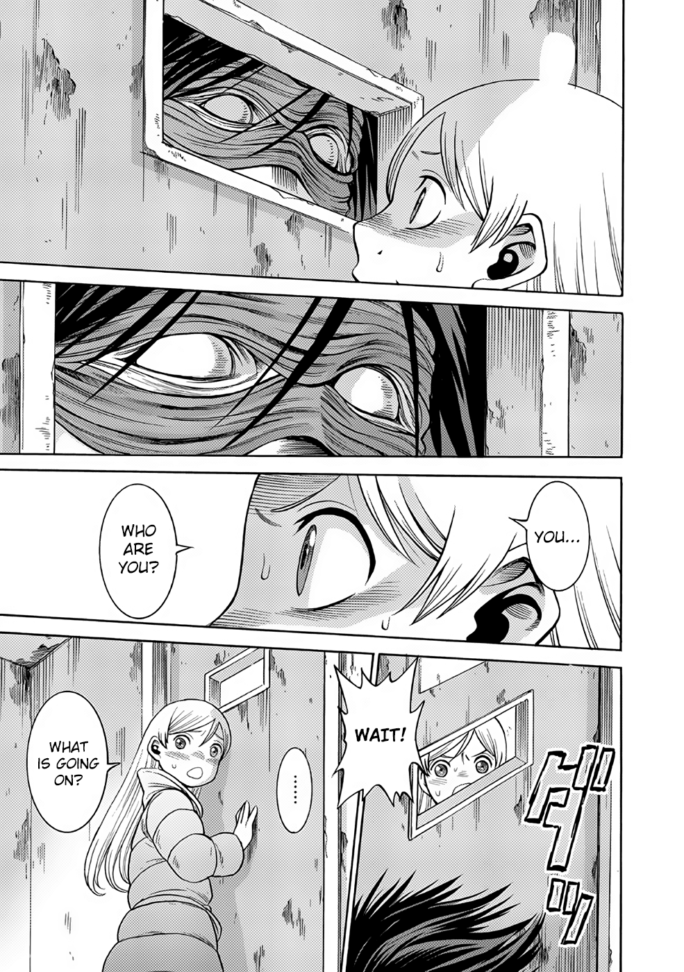 Halaman dari Dance in the Vampire Bund A.S.O. Chapter 28