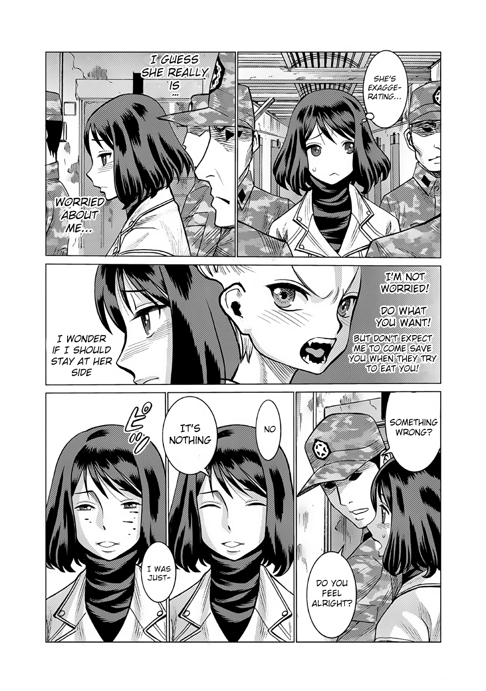 Halaman dari Dance in the Vampire Bund A.S.O. Chapter 28
