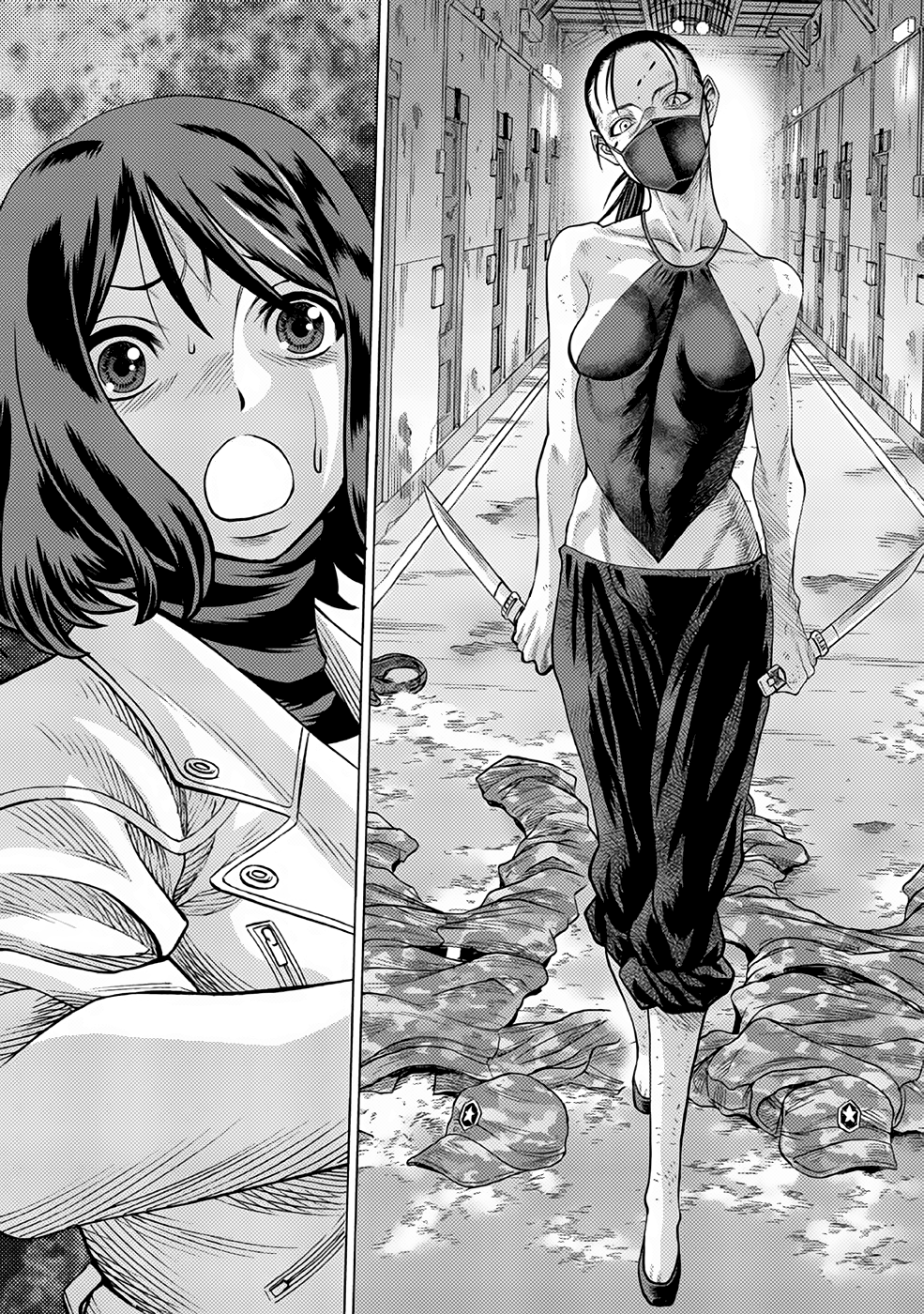 Halaman dari Dance in the Vampire Bund A.S.O. Chapter 28