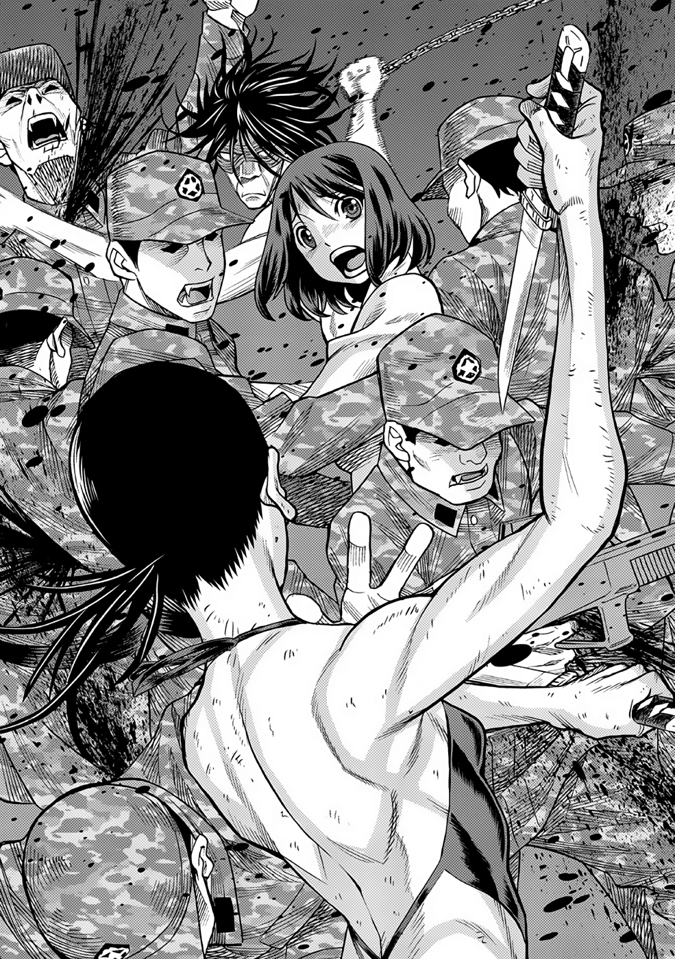 Halaman dari Dance in the Vampire Bund A.S.O. Chapter 28