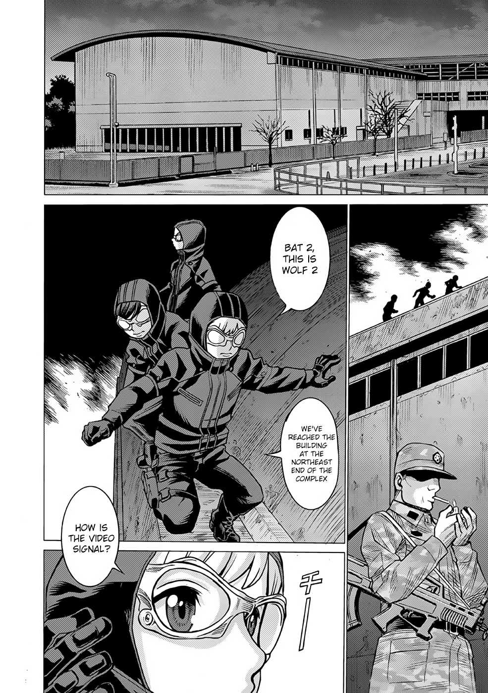 Halaman dari Dance in the Vampire Bund A.S.O. Chapter 28