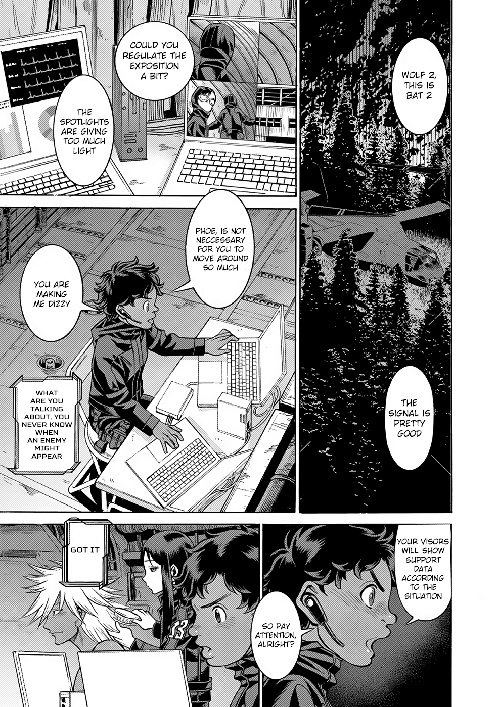 Halaman dari Dance in the Vampire Bund A.S.O. Chapter 28