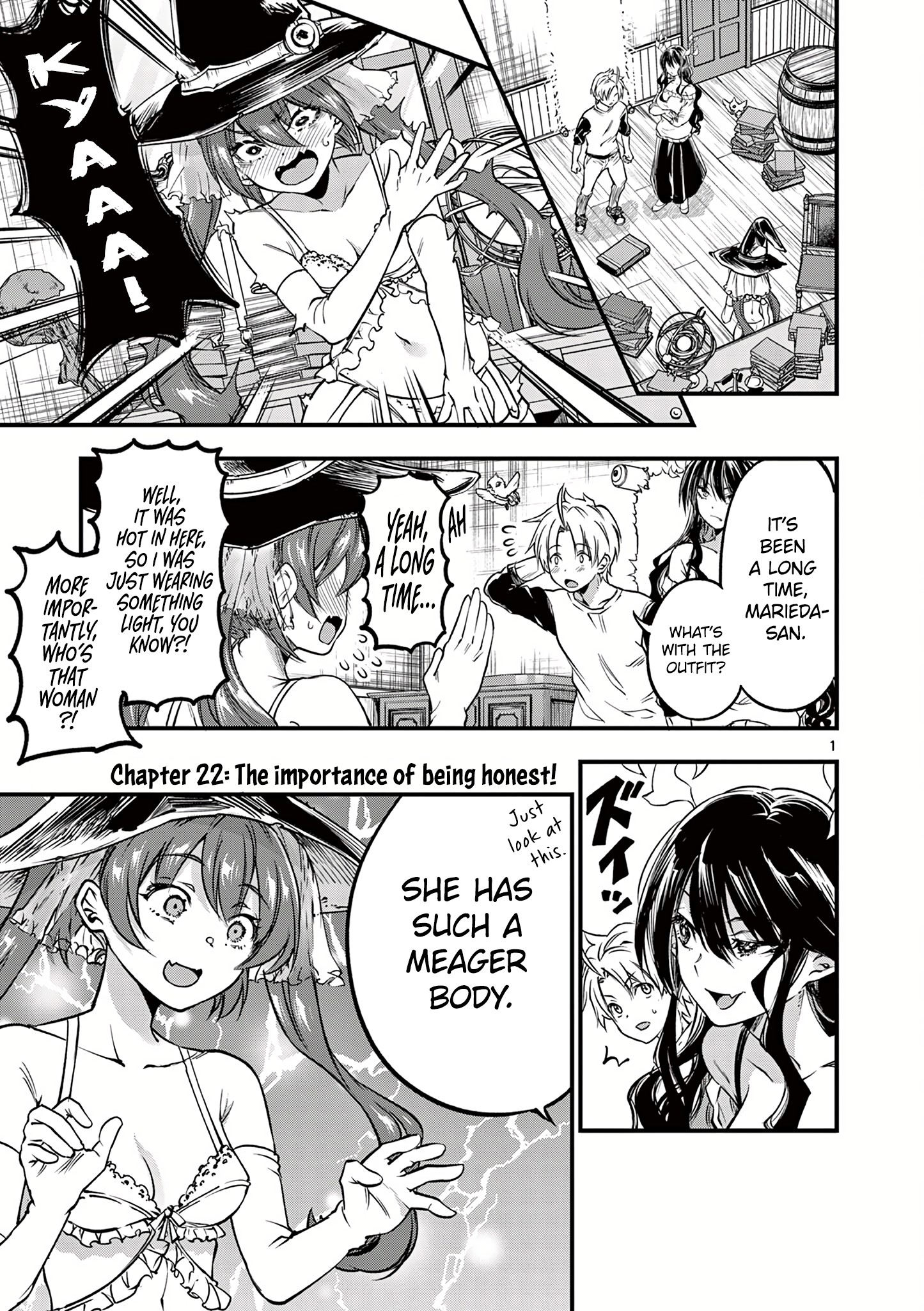 Halaman dari Lilia’s Pregnancy Spells the World’s End Chapter 22