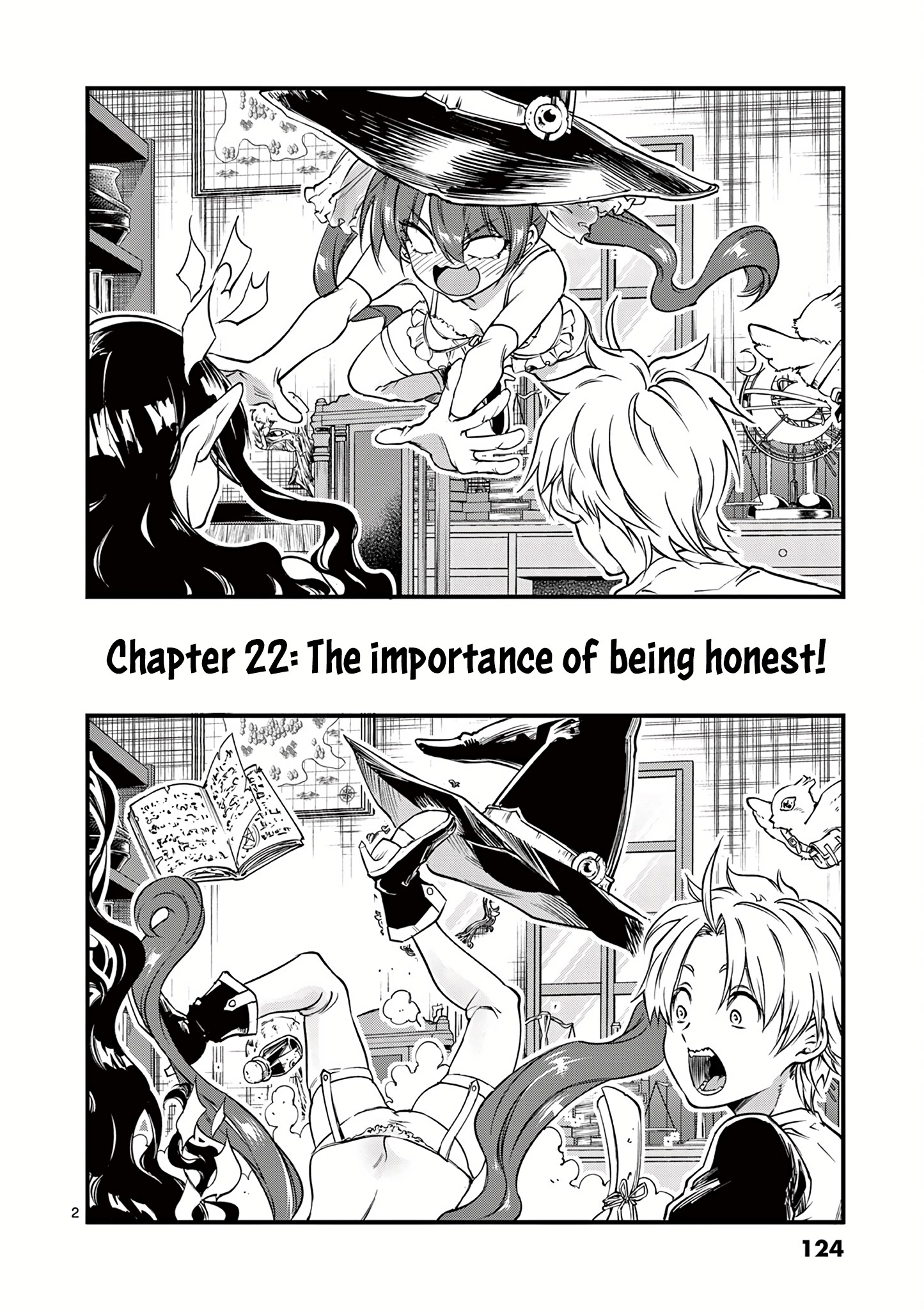 Halaman dari Lilia’s Pregnancy Spells the World’s End Chapter 22