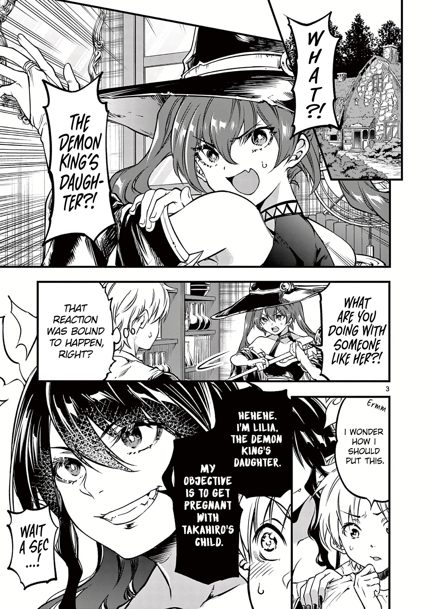 Halaman dari Lilia’s Pregnancy Spells the World’s End Chapter 22