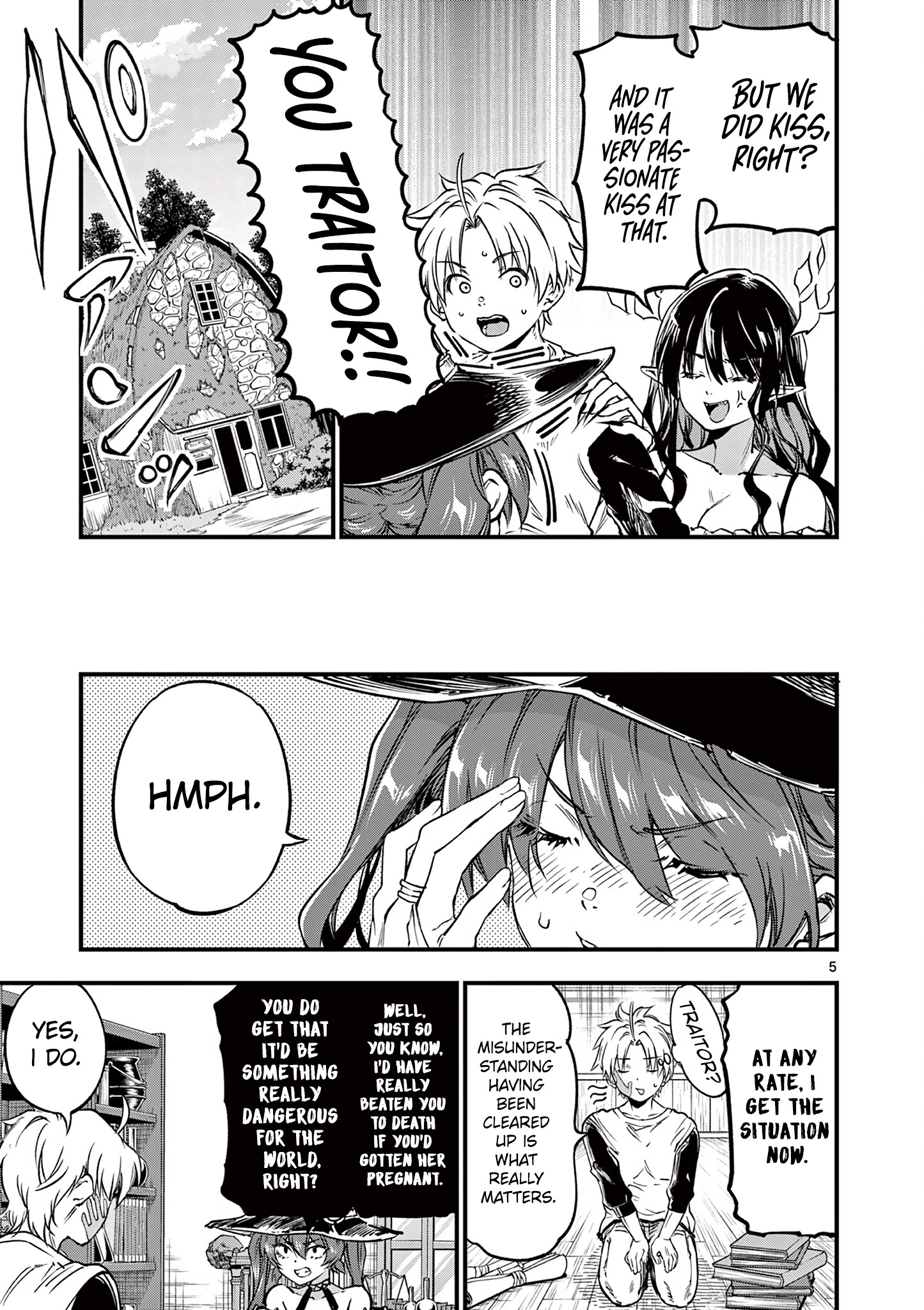 Halaman dari Lilia’s Pregnancy Spells the World’s End Chapter 22