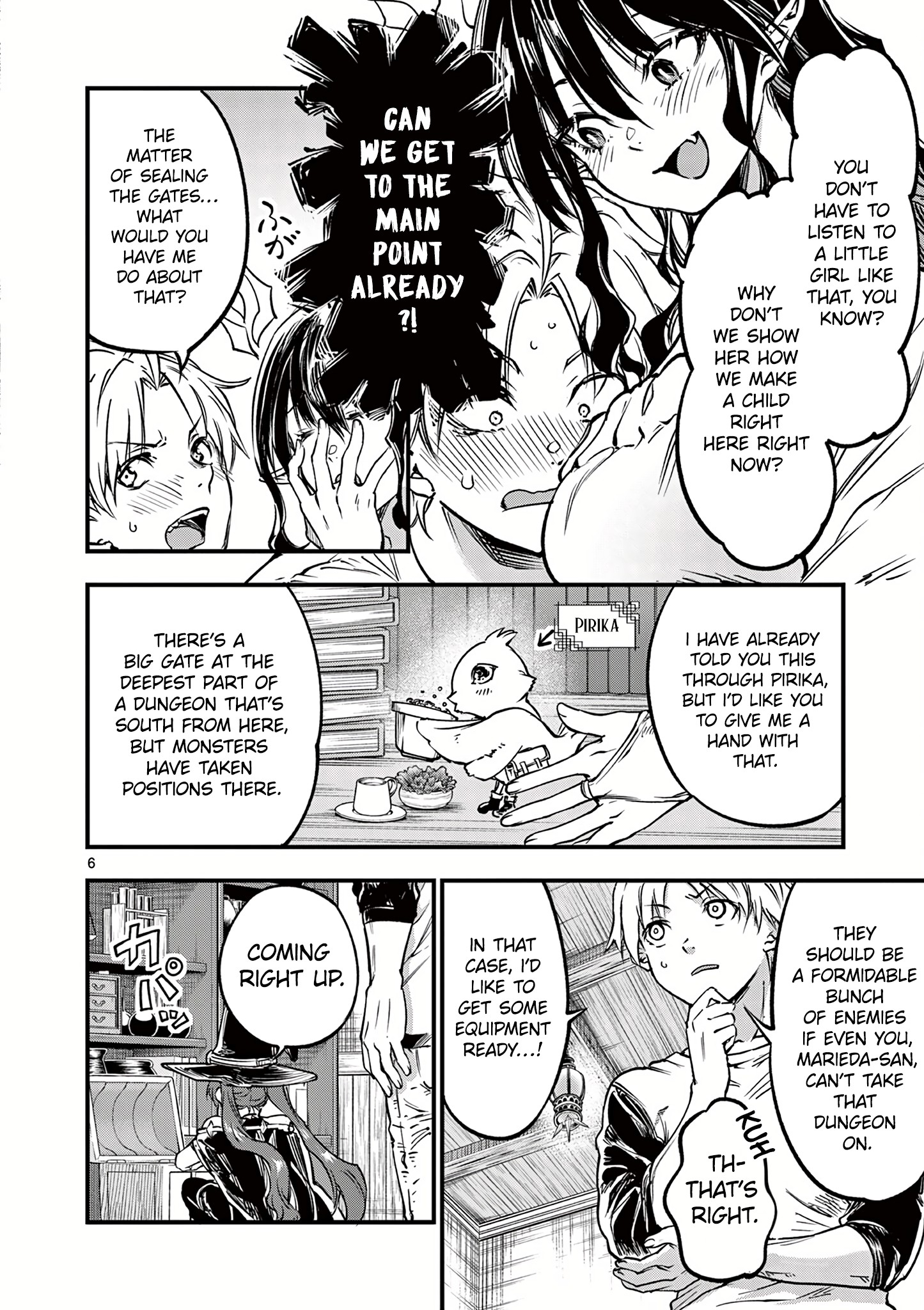 Halaman dari Lilia’s Pregnancy Spells the World’s End Chapter 22