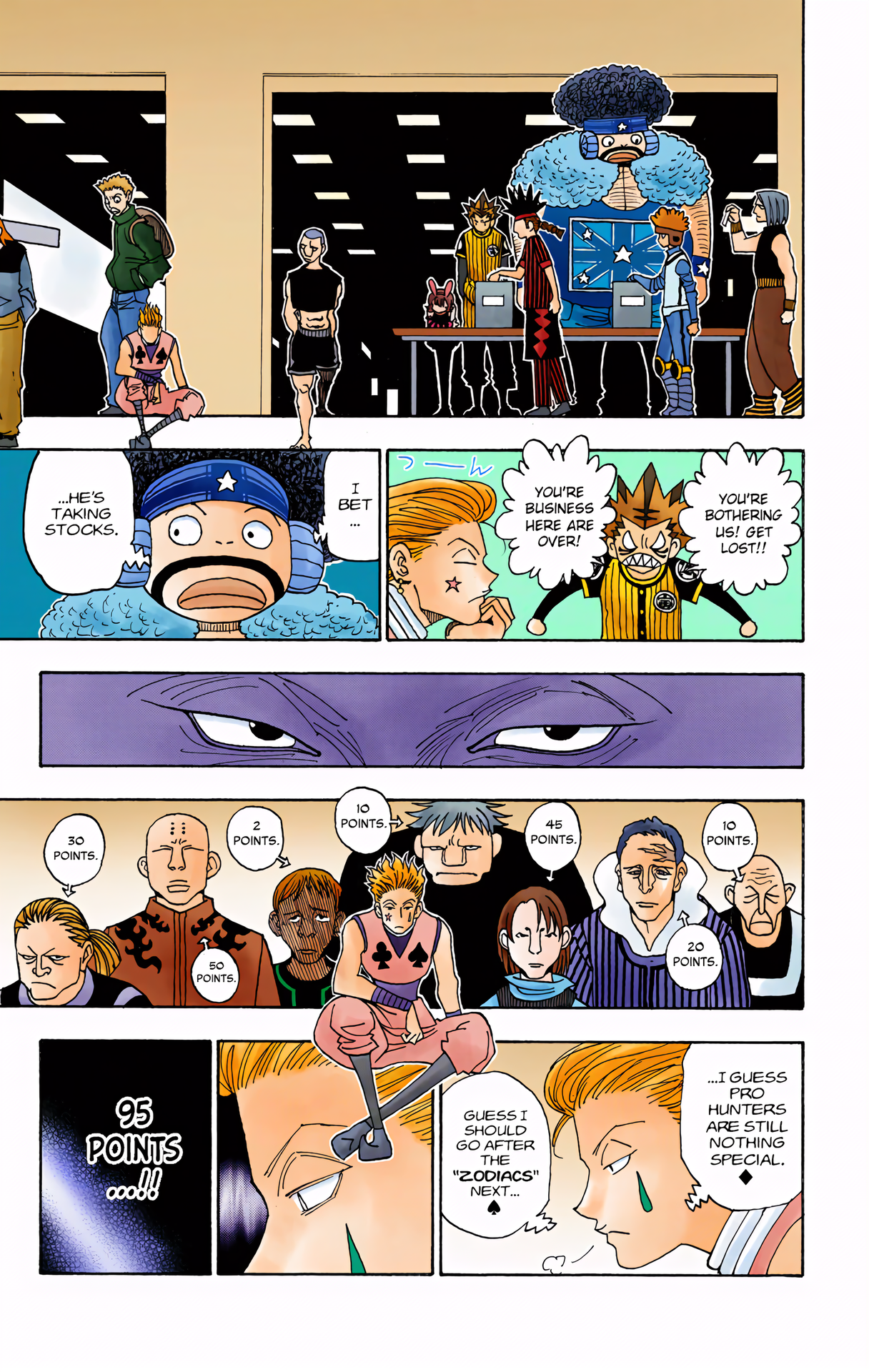 Halaman dari HUNTER x HUNTER (Official Colored) Chapter 320