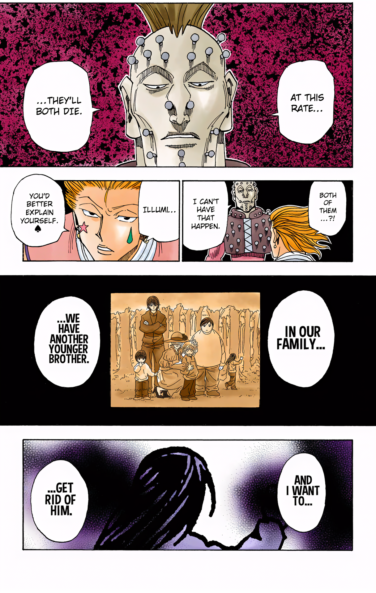 Halaman dari HUNTER x HUNTER (Official Colored) Chapter 320