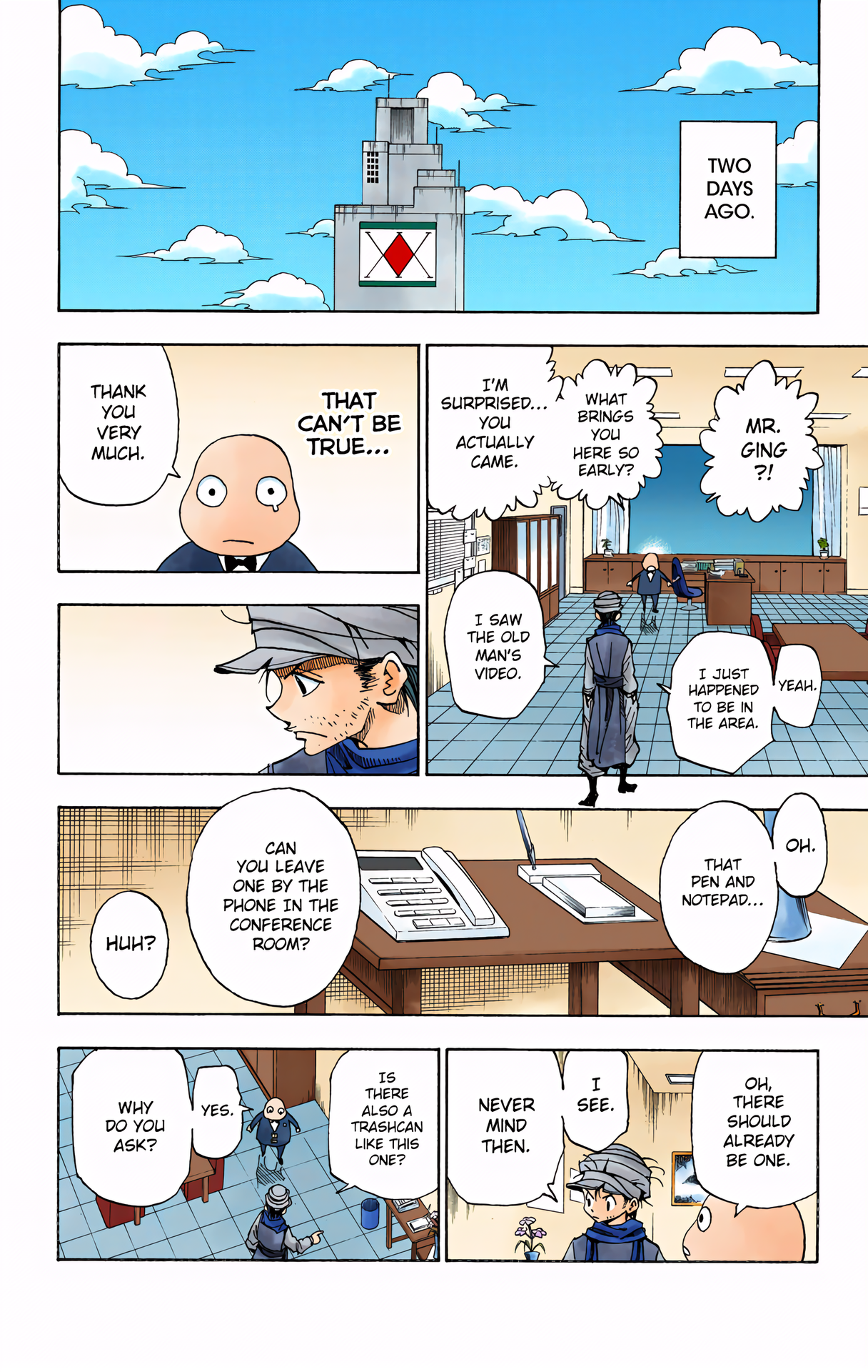 Halaman dari HUNTER x HUNTER (Official Colored) Chapter 320