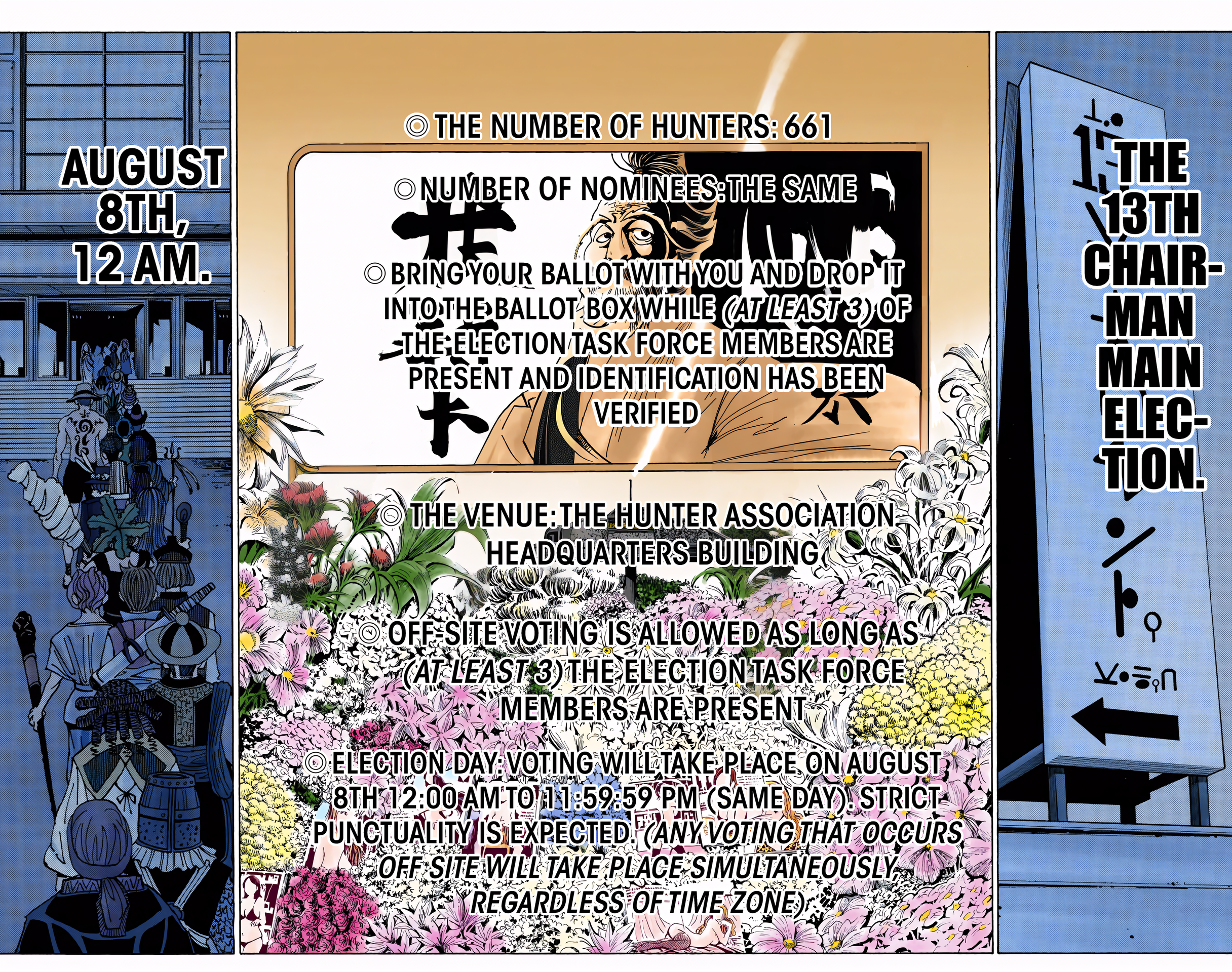Halaman dari HUNTER x HUNTER (Official Colored) Chapter 320