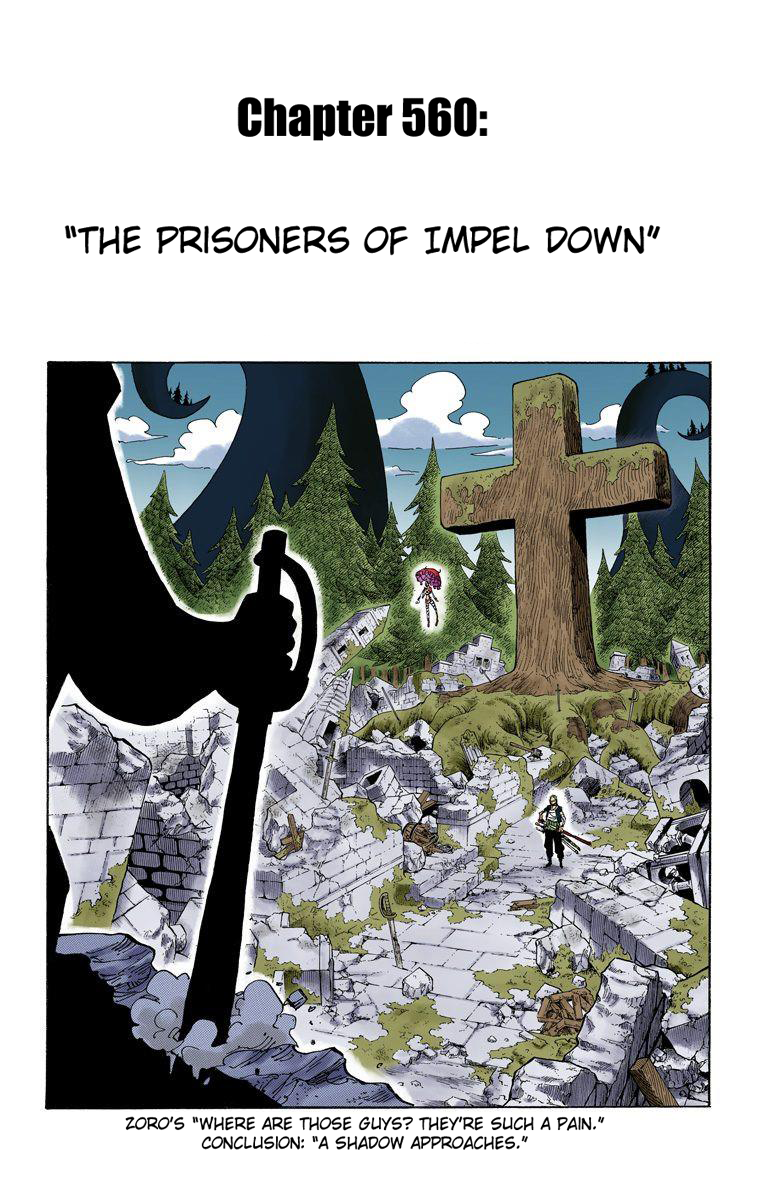 Halaman dari One Piece (Official Colored) Chapter 560