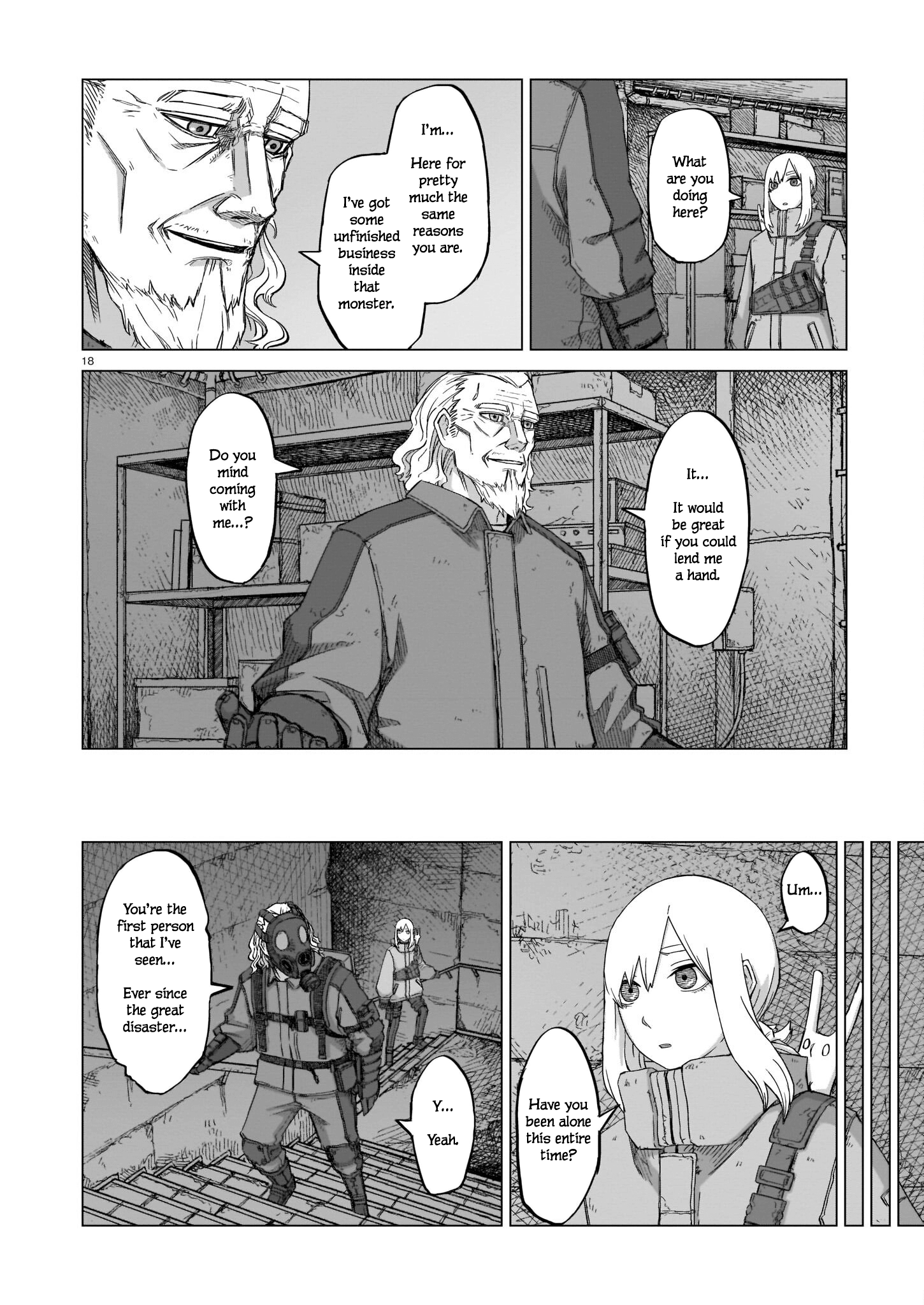 Halaman dari The Color of the End: Mission in the Apocalypse Chapter 7
