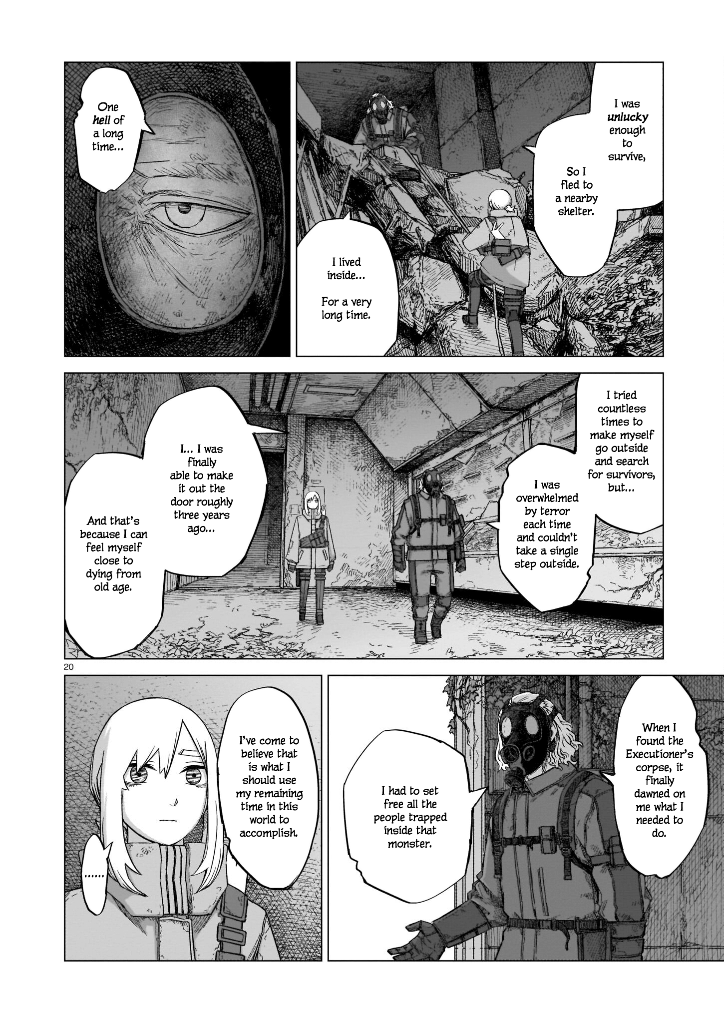 Halaman dari The Color of the End: Mission in the Apocalypse Chapter 7