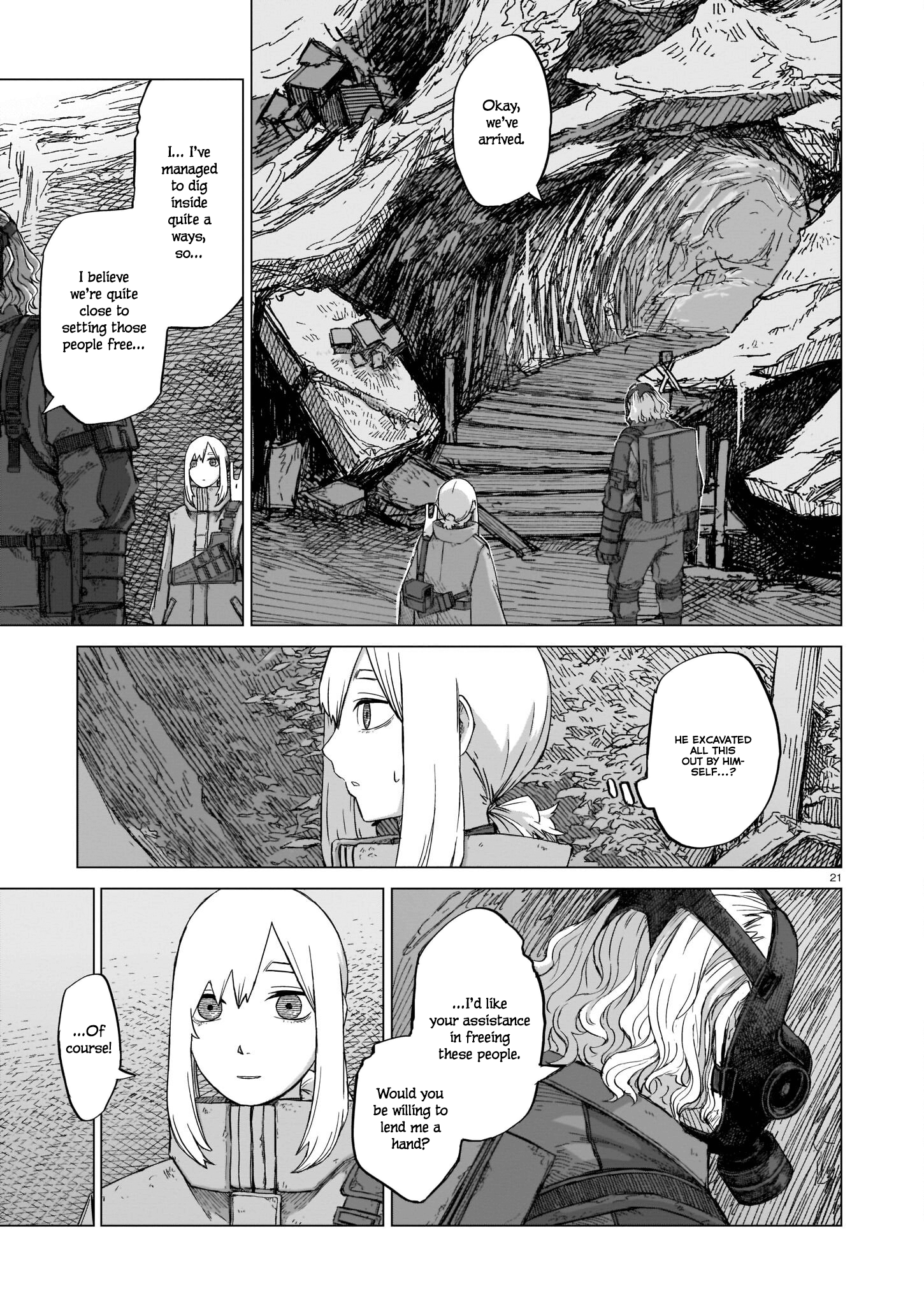 Halaman dari The Color of the End: Mission in the Apocalypse Chapter 7